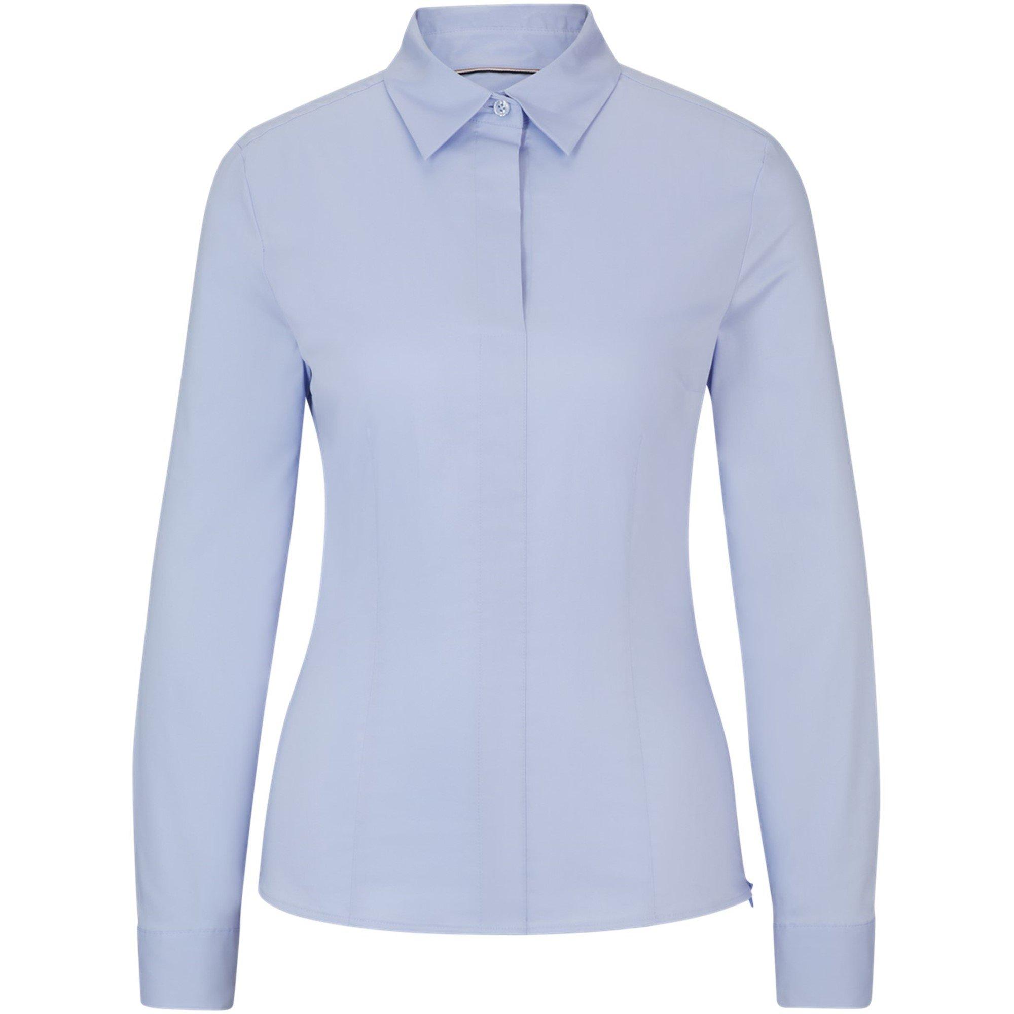 Light/Pstl Blue - Boss - Bashinah Long-Sleeve Blouse - 6