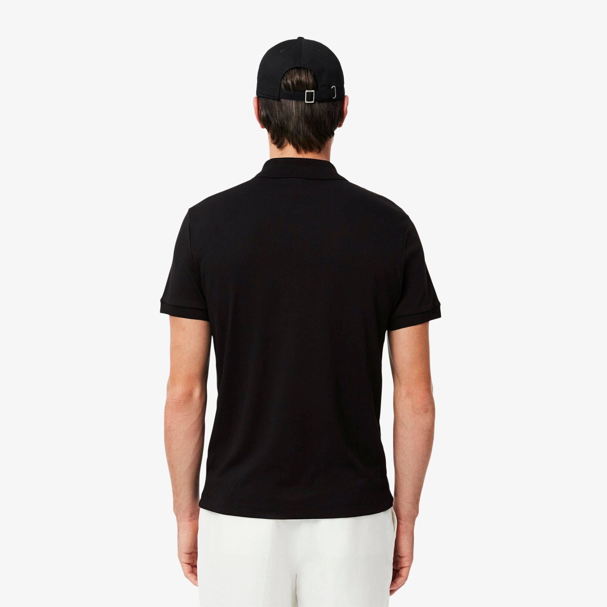 Black 031 - Lacoste - Pima Polo Shirt - 3