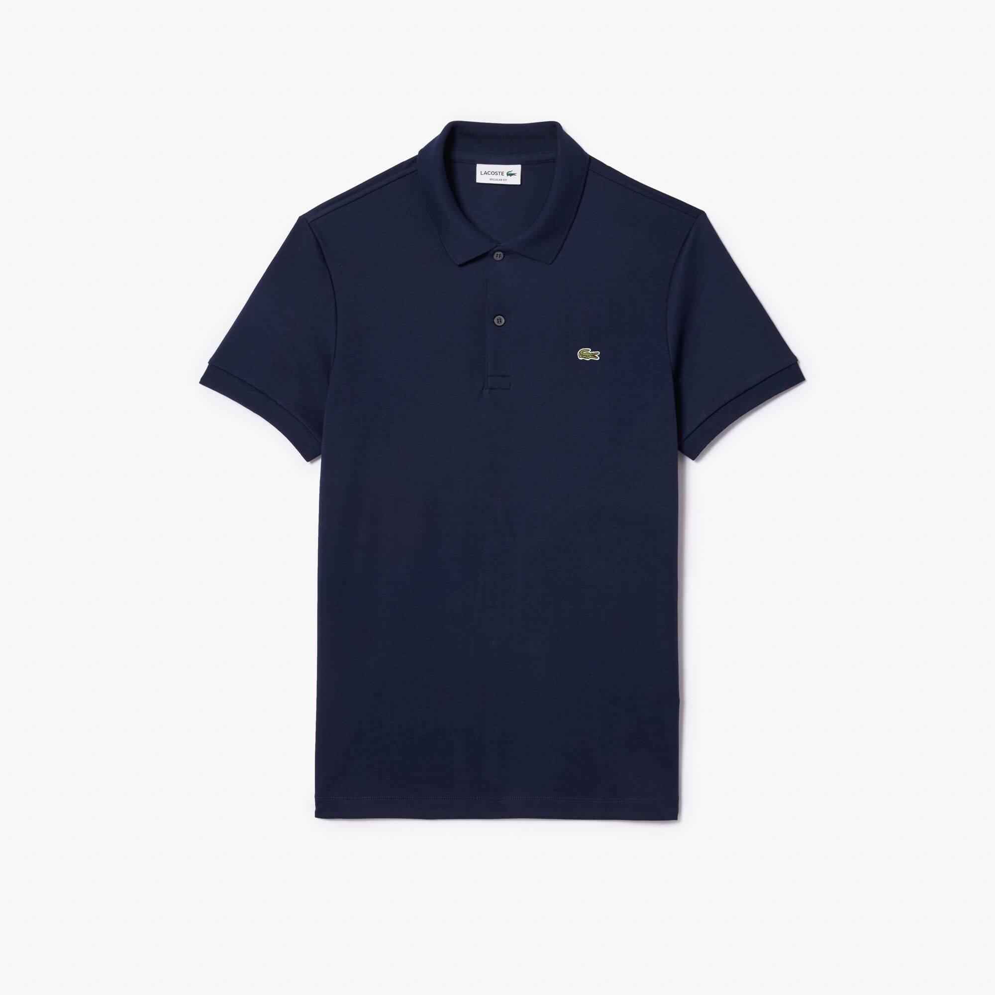 Lacoste Pima Polo Shirt - Navy 166 - M