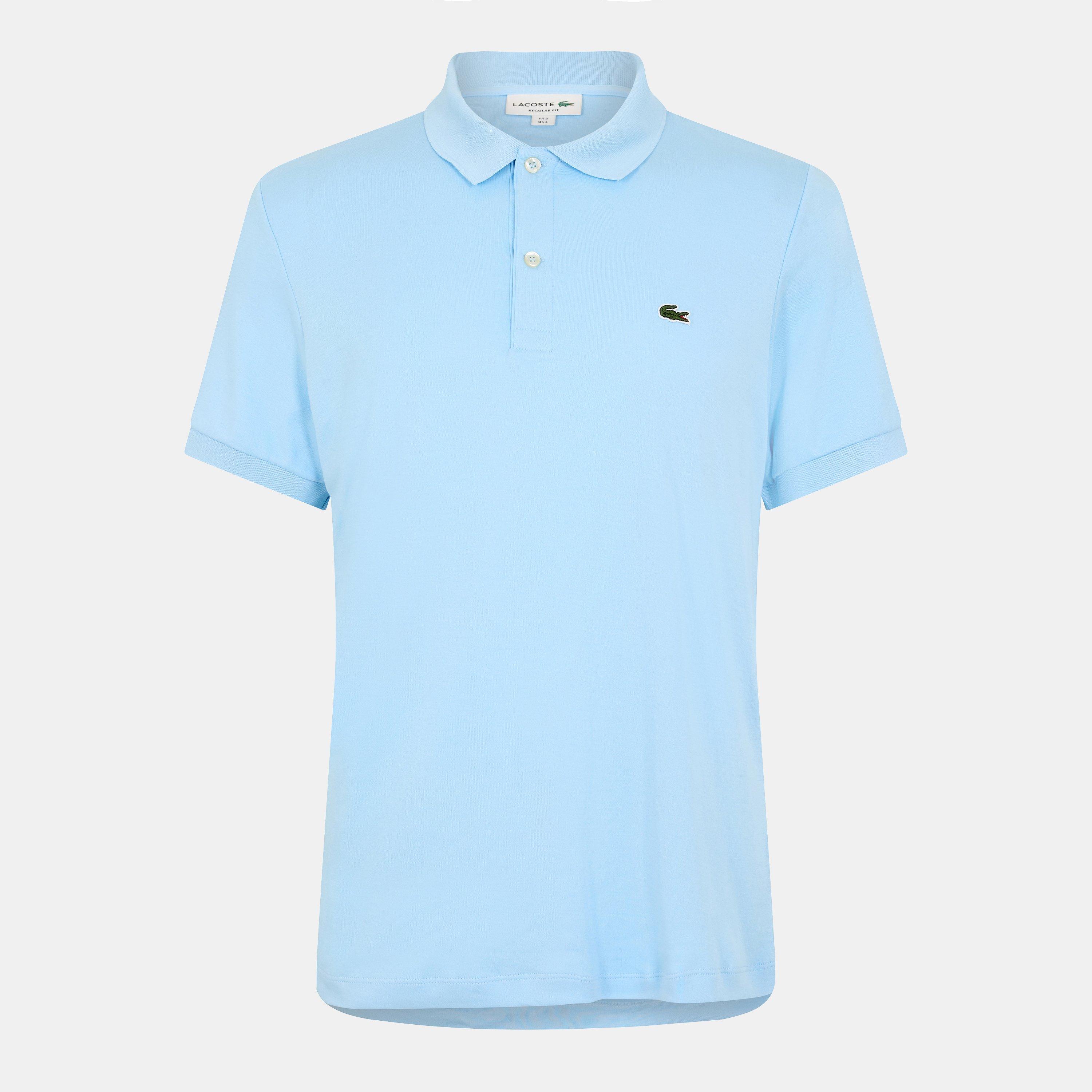 Lacoste Pima Polo Shirt - Blue HBP - XL