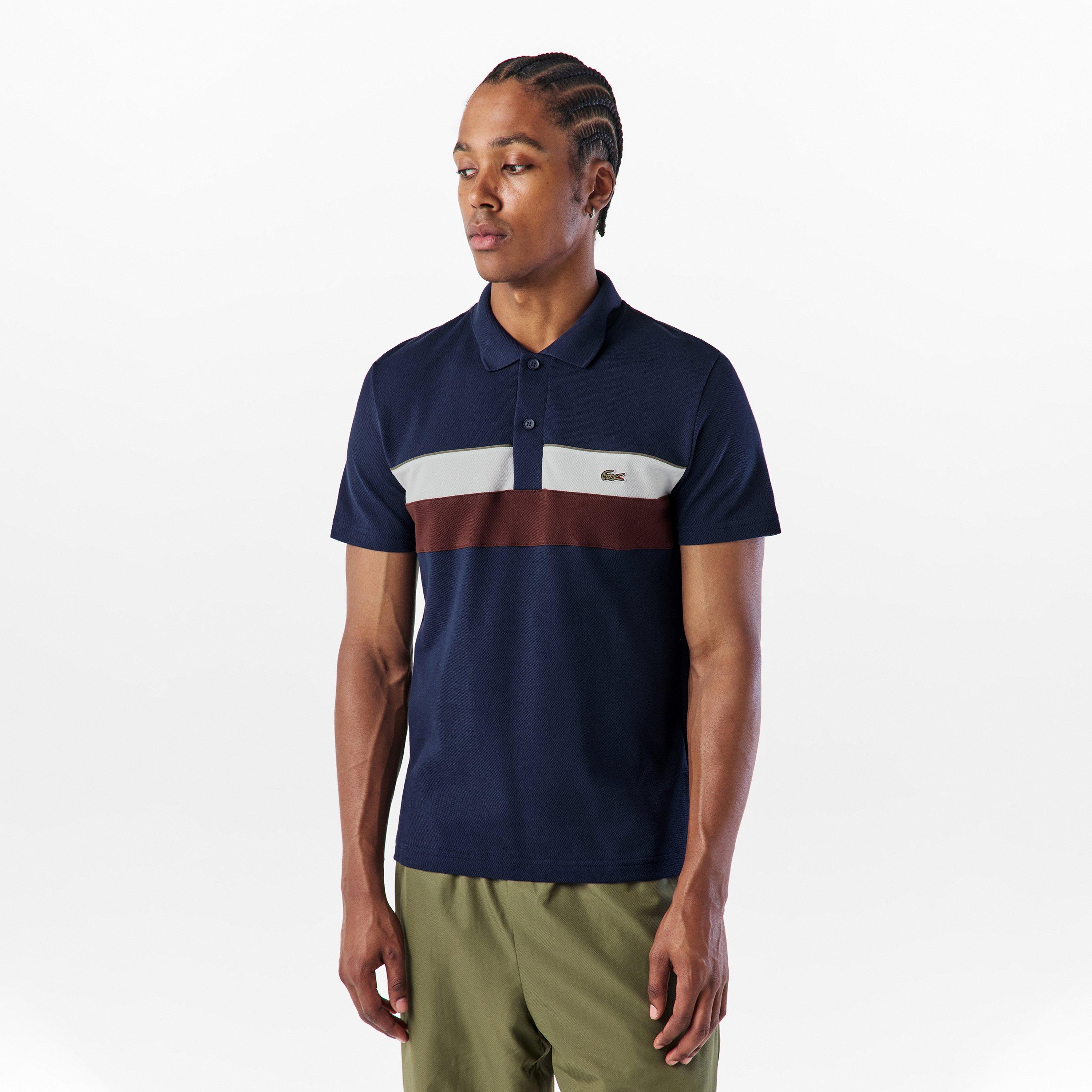 Navy 6WZ - Lacoste - Men's Short-Sleeve Polo Shirt - 3