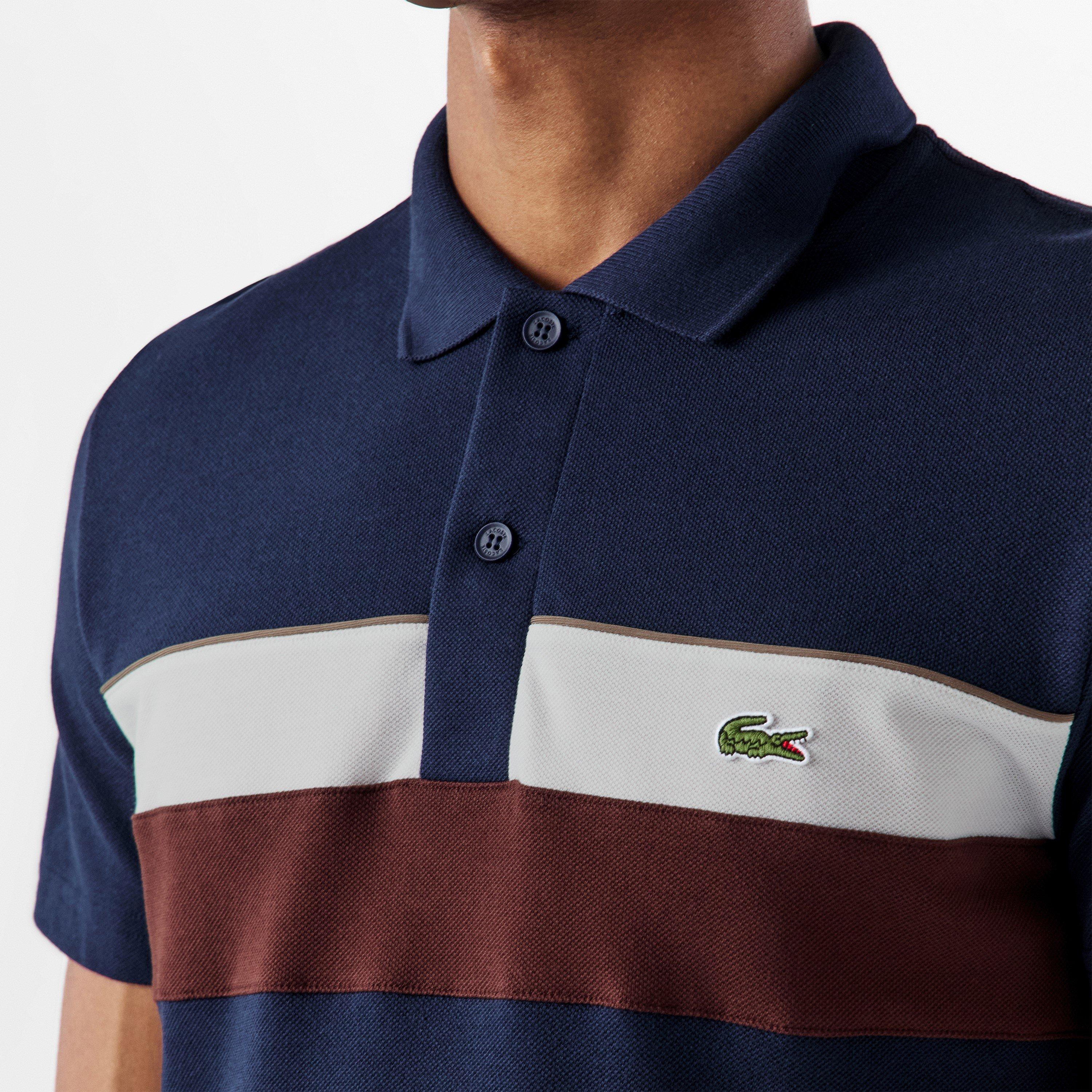 Navy 6WZ - Lacoste - Men's Short-Sleeve Polo Shirt - 5