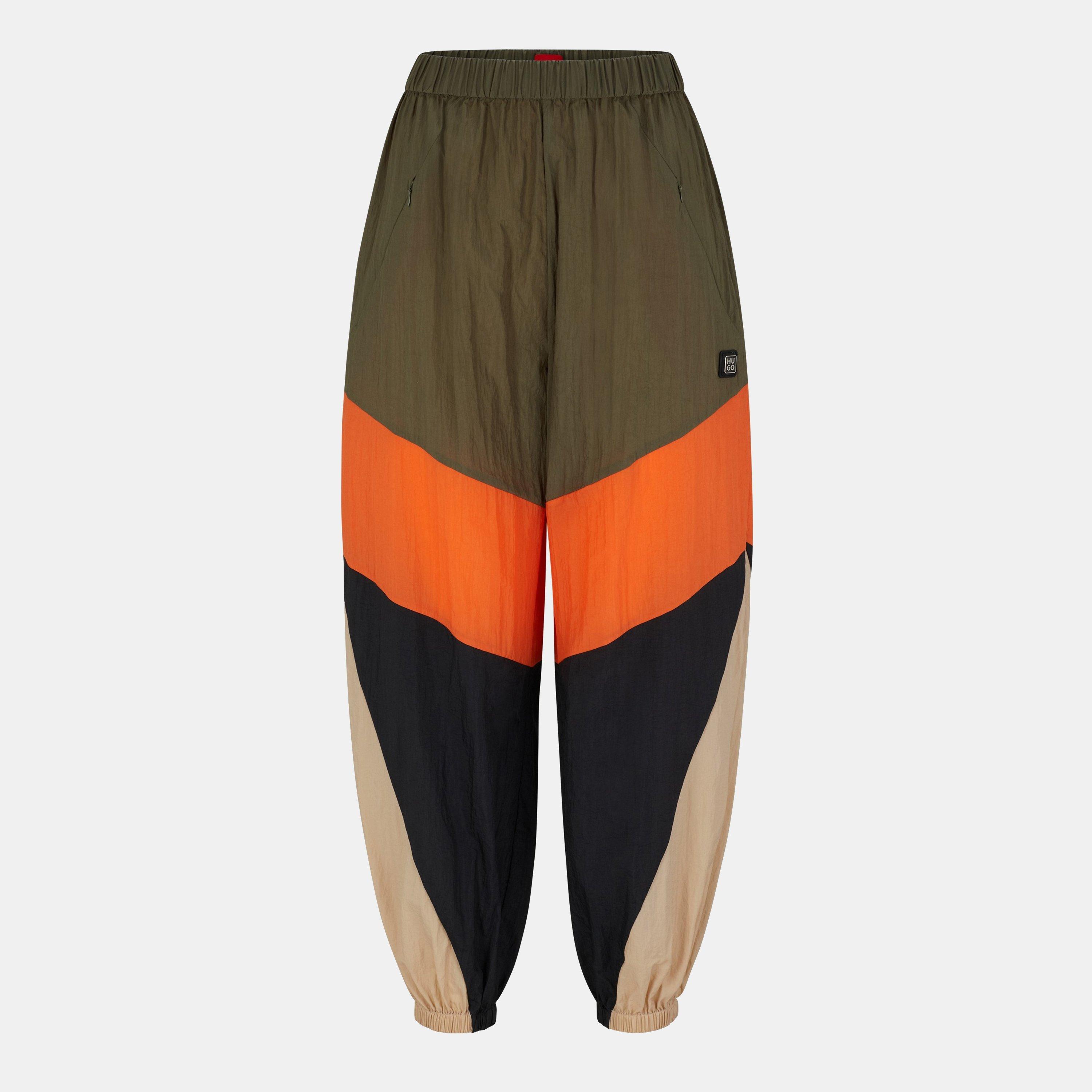 Dark Green - Hugo - Women's Hailka Straight Leg Trouser