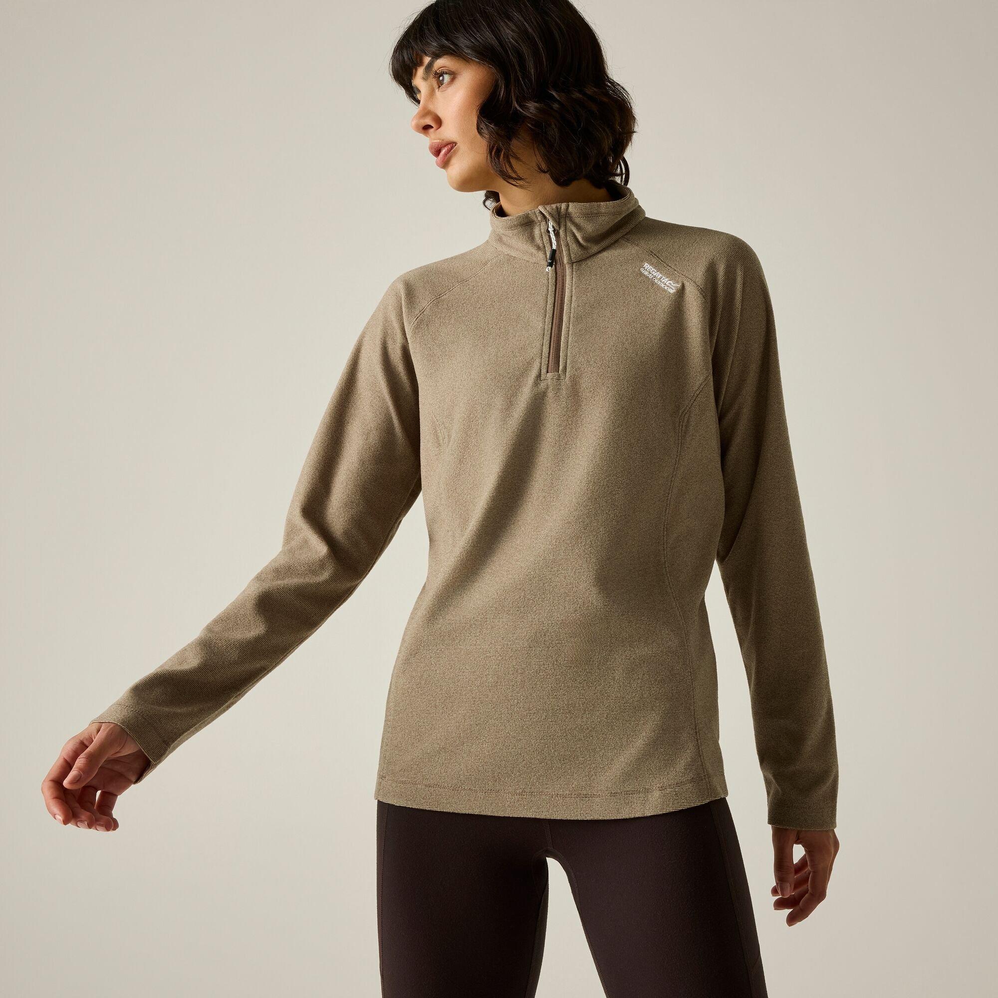 Mocha - Regatta - Womens Montes Fleece - 3