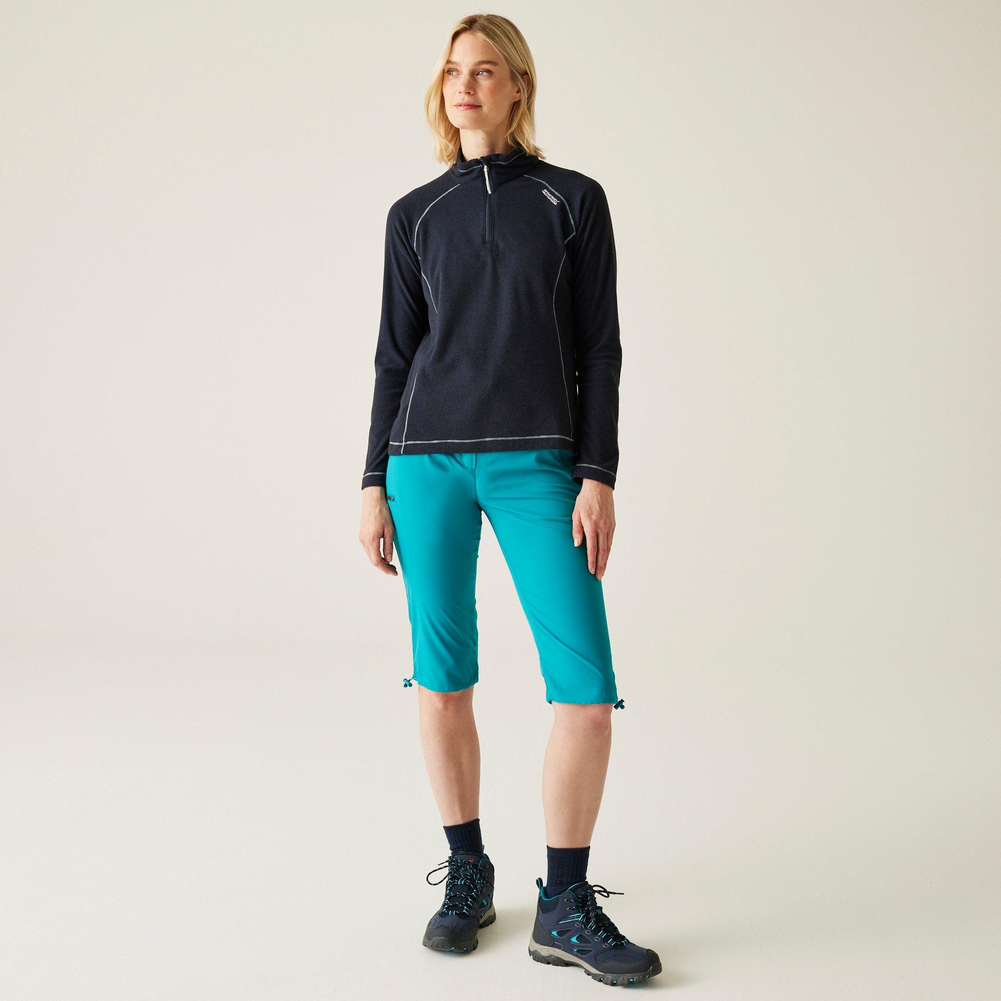 Navy/Black - Regatta - Womens Montes Half Zip Fleece - 3