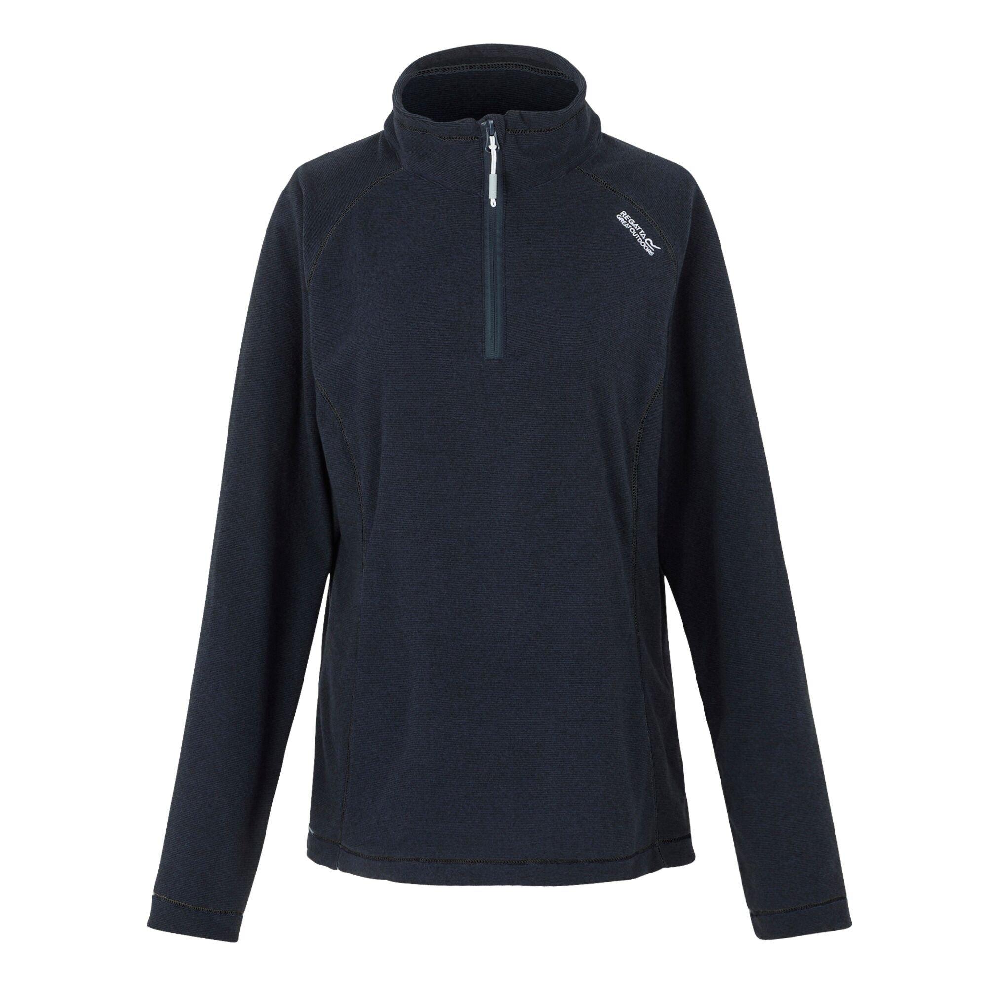 Navy/Black - Regatta - Womens Montes Half Zip Fleece - 5
