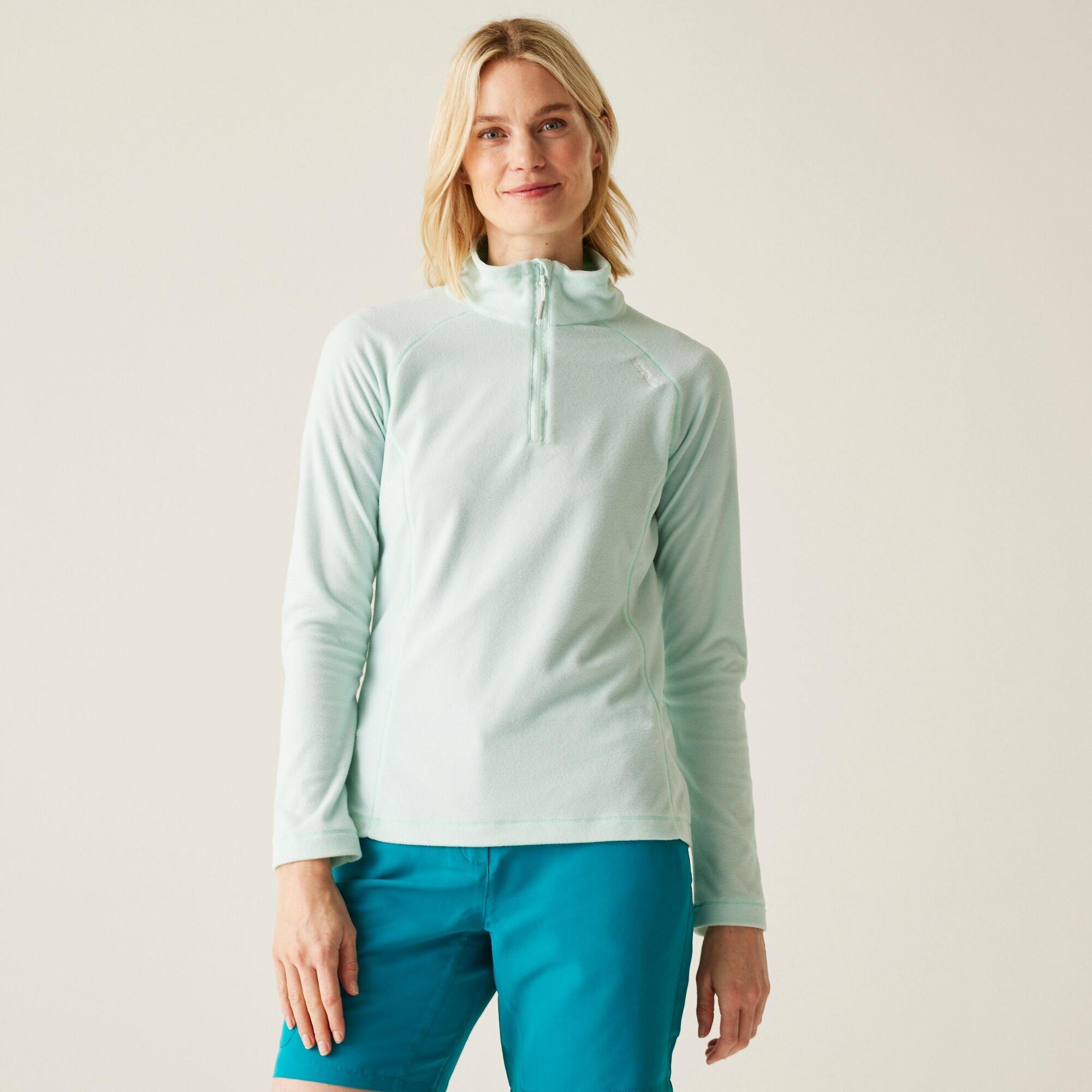 Regatta Women's Montes Half Zip Fleece - Icy Morn/White - 16
