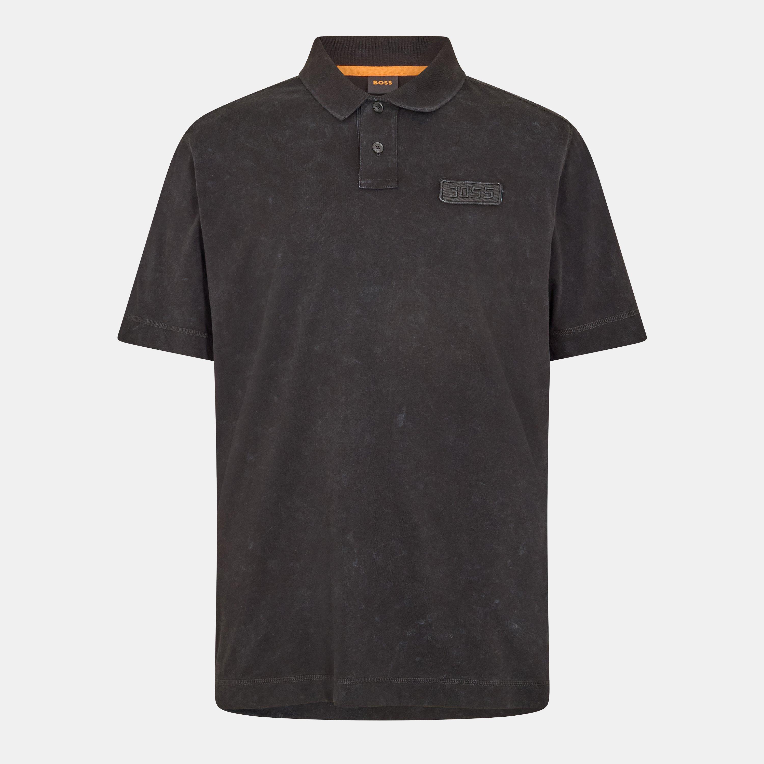 Black - Boss - Men's Slim Fit Polo Shirt, Stylish Design - 1