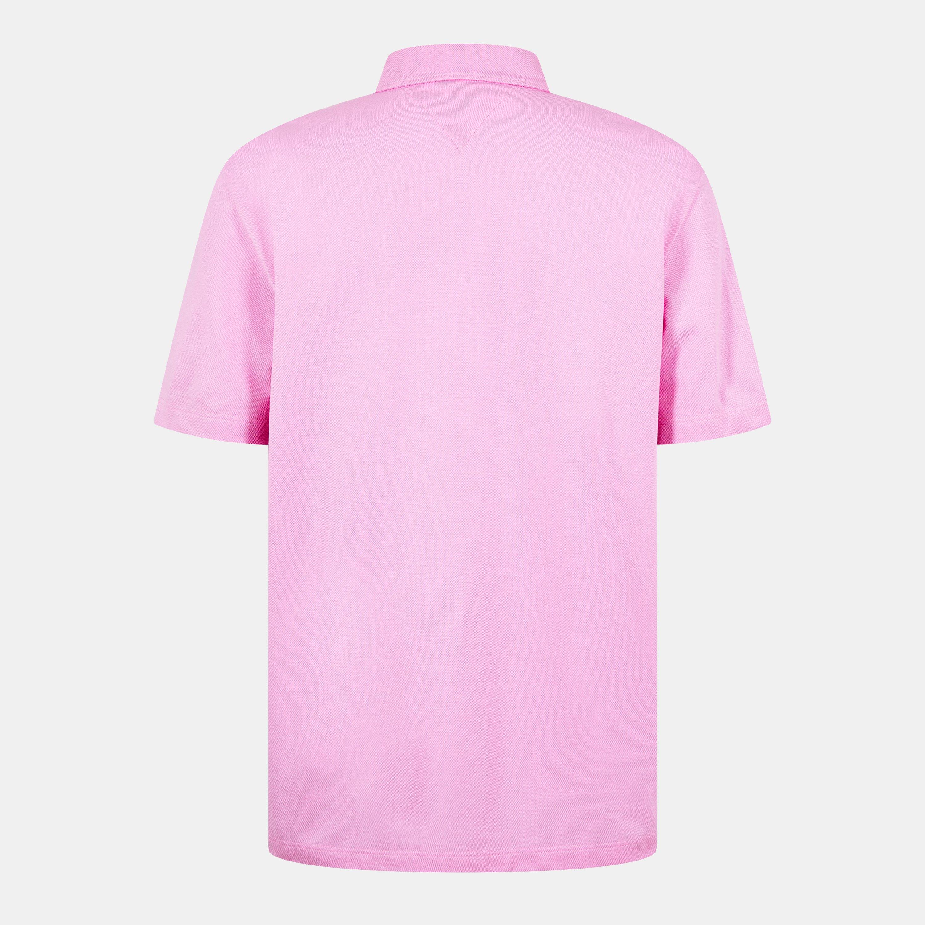 Pink - Bottega Veneta - Men's Logo Short-Sleeve Polo Shirt - 2