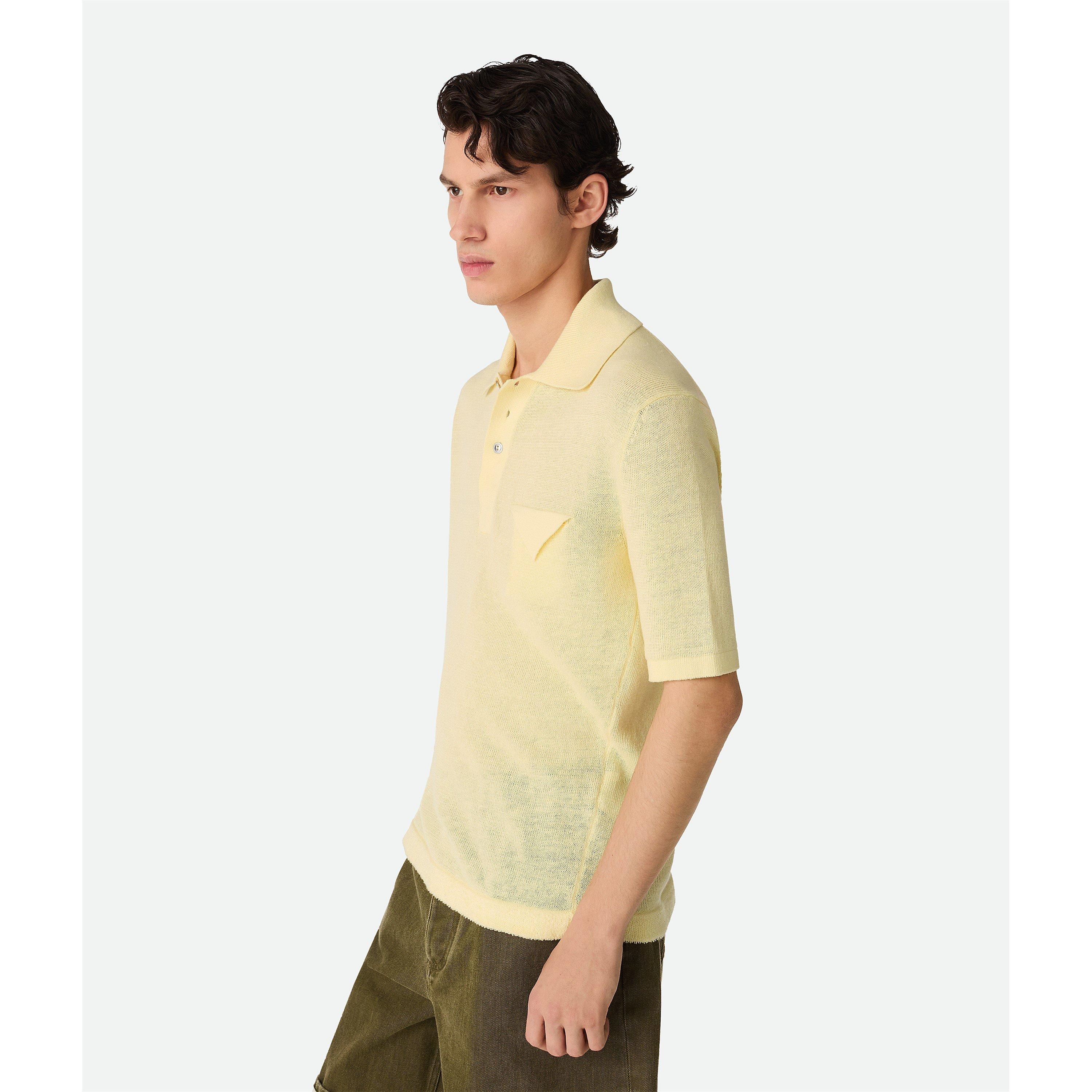 Barley - Bottega Veneta - Light Linen Polo - 2