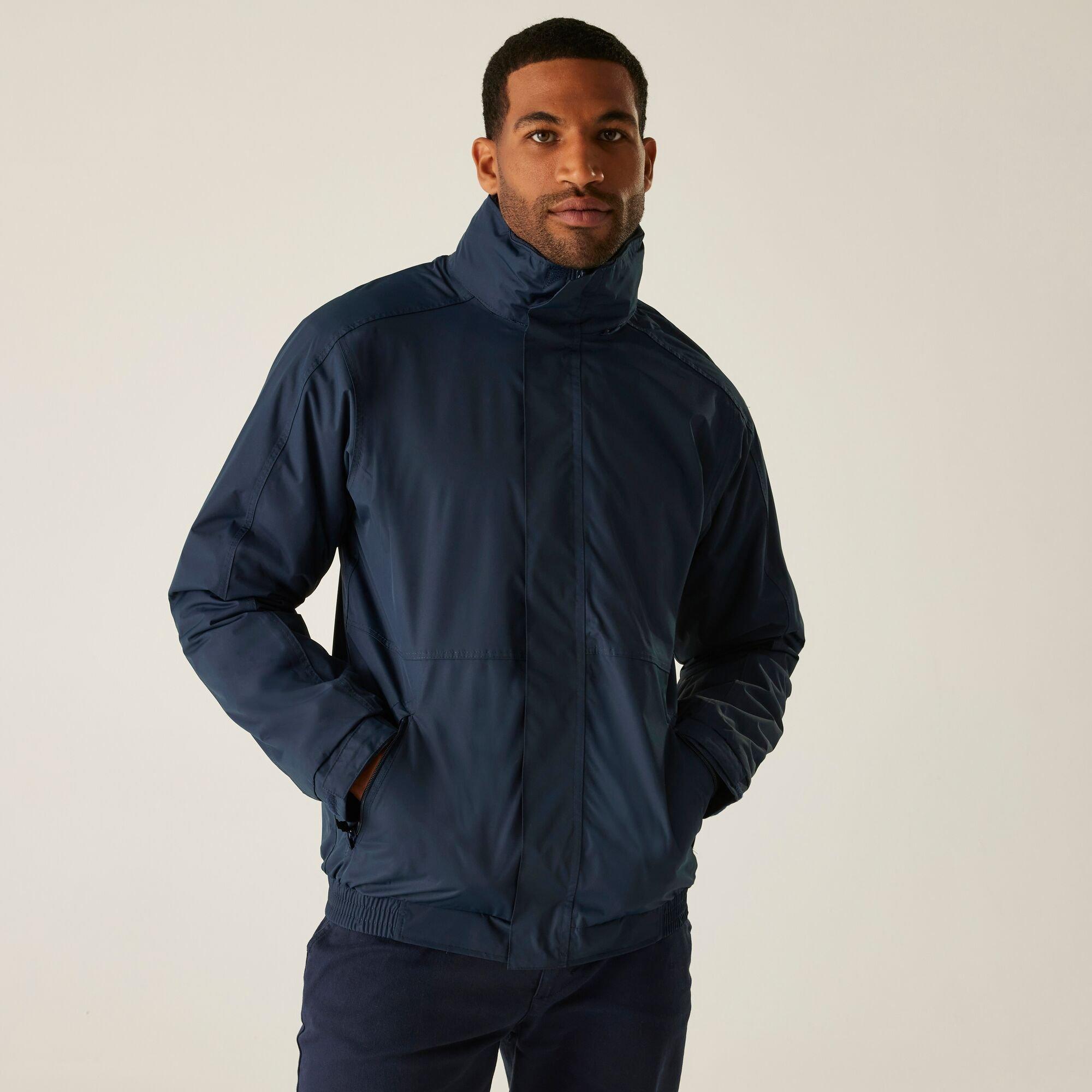 Regatta Men's Dover Fleece Lined Waterproof Insulated Bomb - Navy/Navy - 5XL