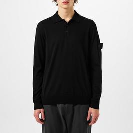Stone Island Ghost Ghost Knit Polo Shirt