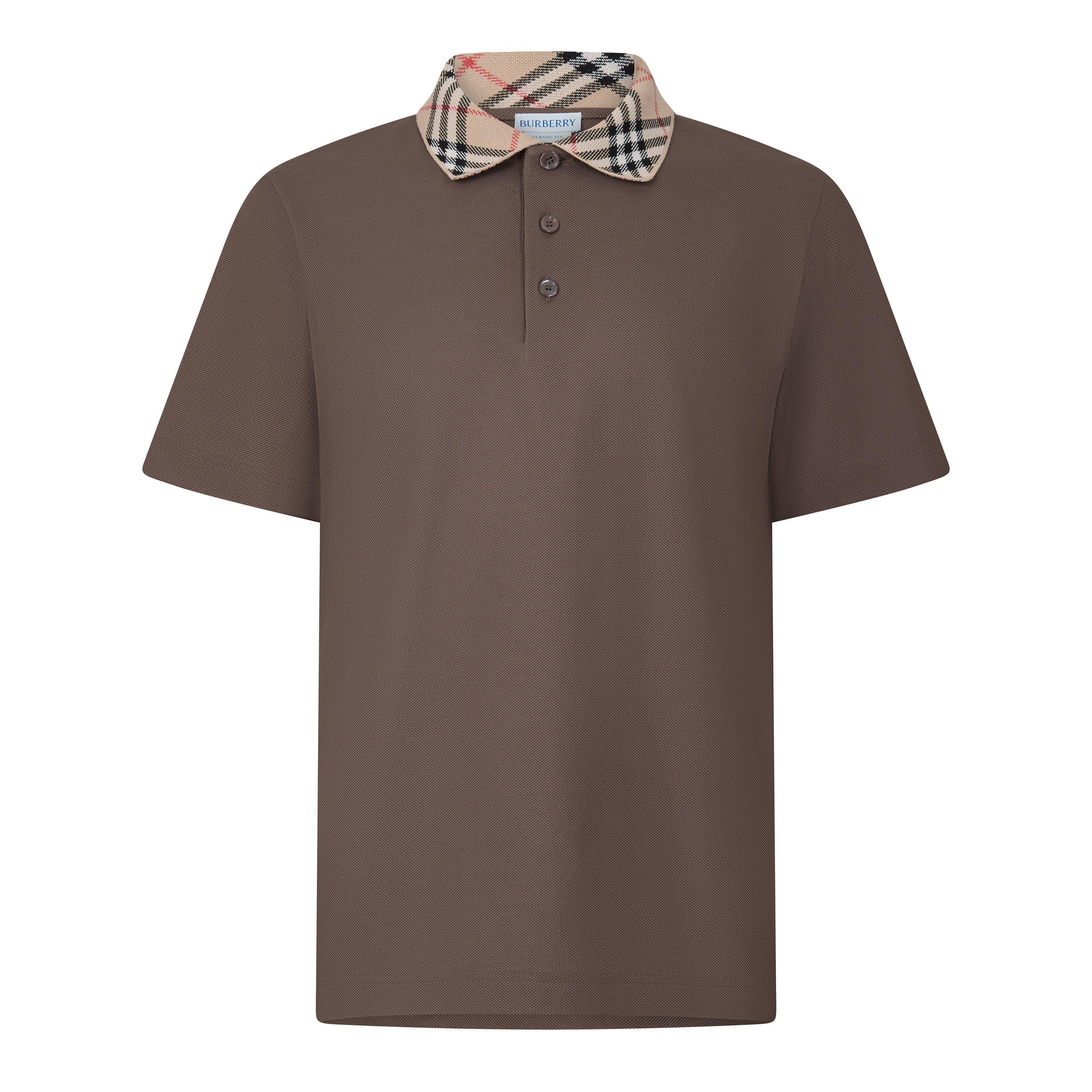 Mens Cody Check Polo Shirt