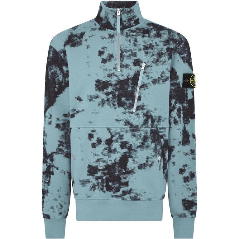 Stone Island | CamouflagequarterZip Sweatshirt | 1/4 Zip Stone Island | CamouflagequarterZip Sweatshirt | 1/4 Zip