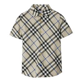 Burberry JuniorsBurberry Check Cotton Owen Shirt