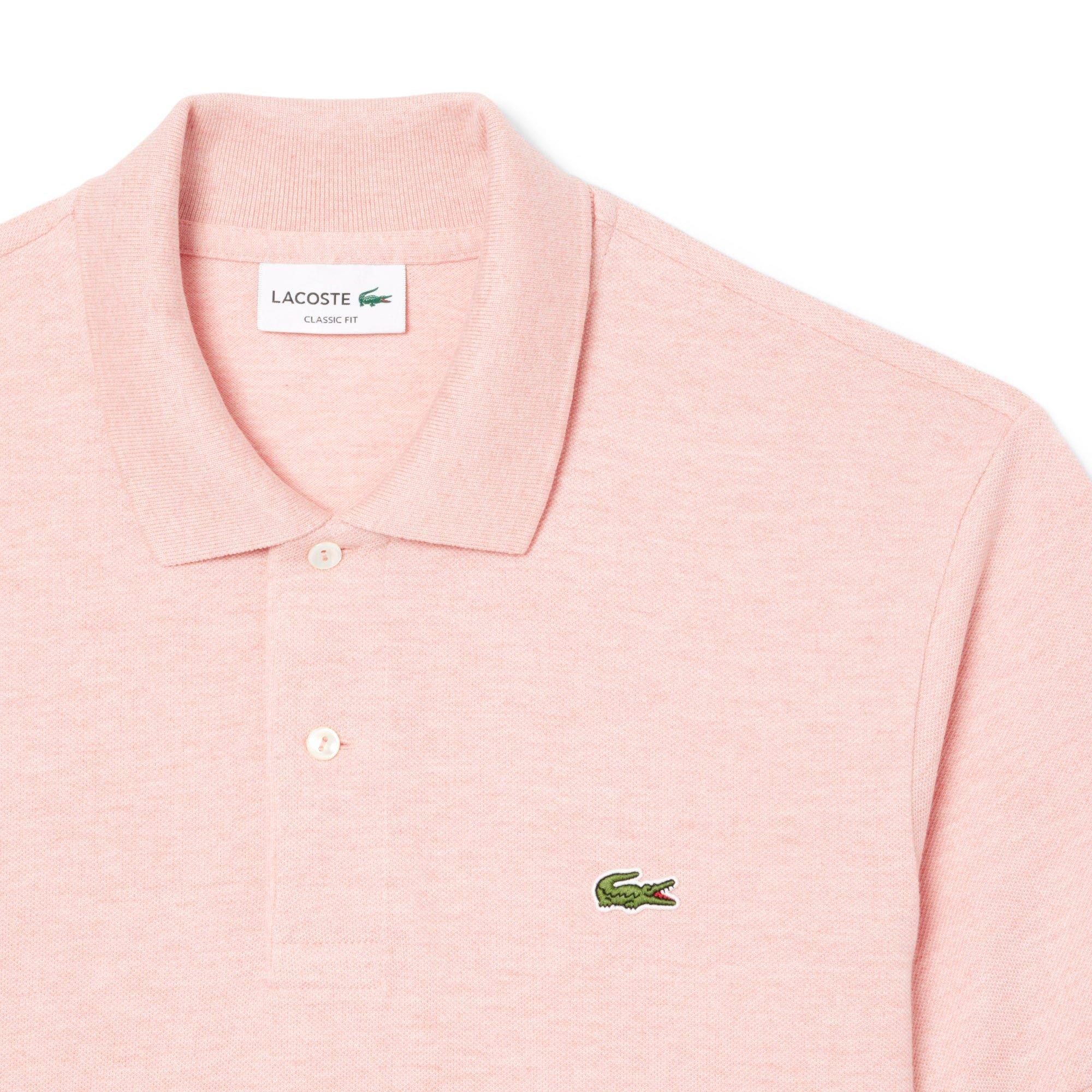 STRWBERRY CHINE - Lacoste - Classic Fit L.12.12 Marl Mens Polo Shirt - 2