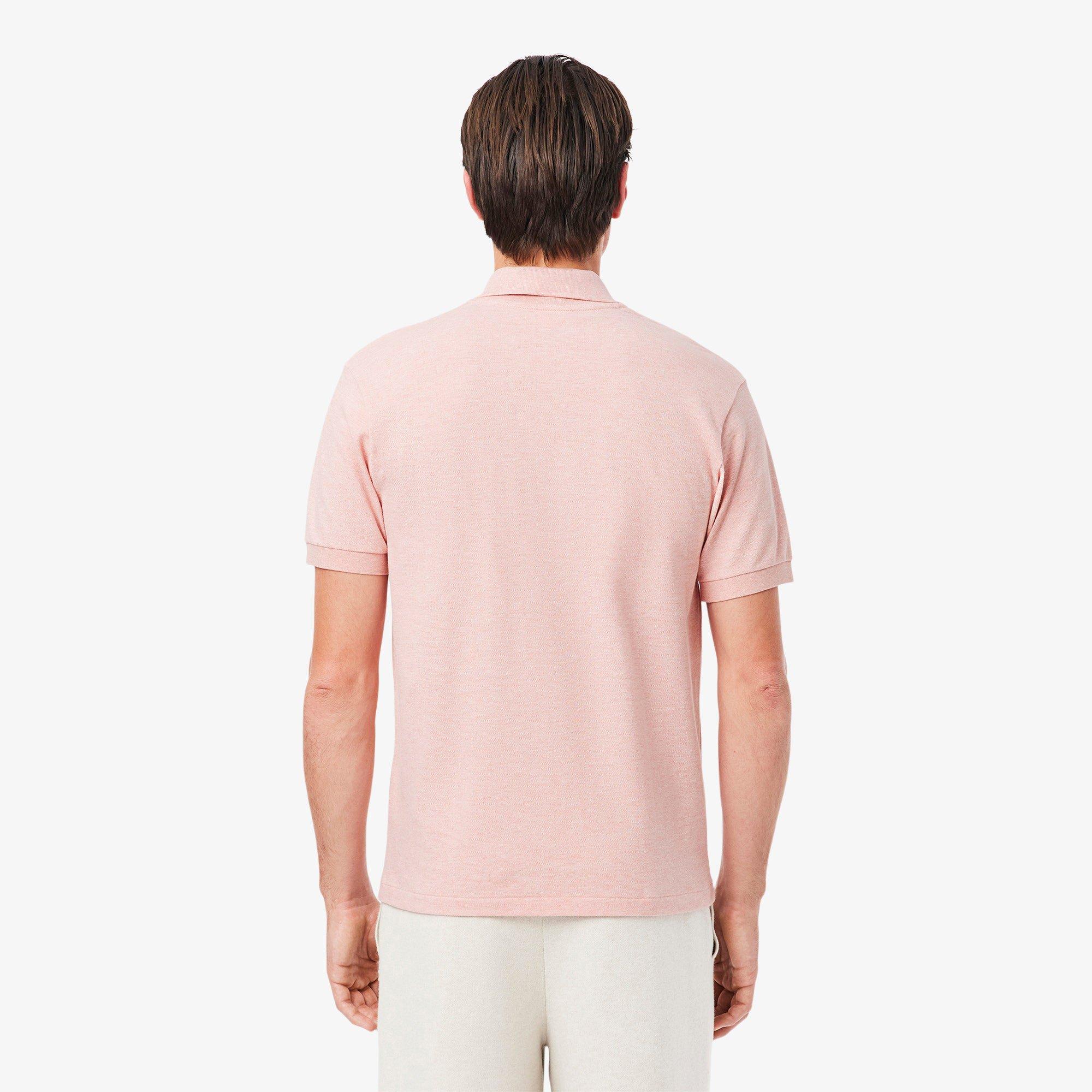 STRWBERRY CHINE - Lacoste - Classic Fit L.12.12 Marl Mens Polo Shirt - 5