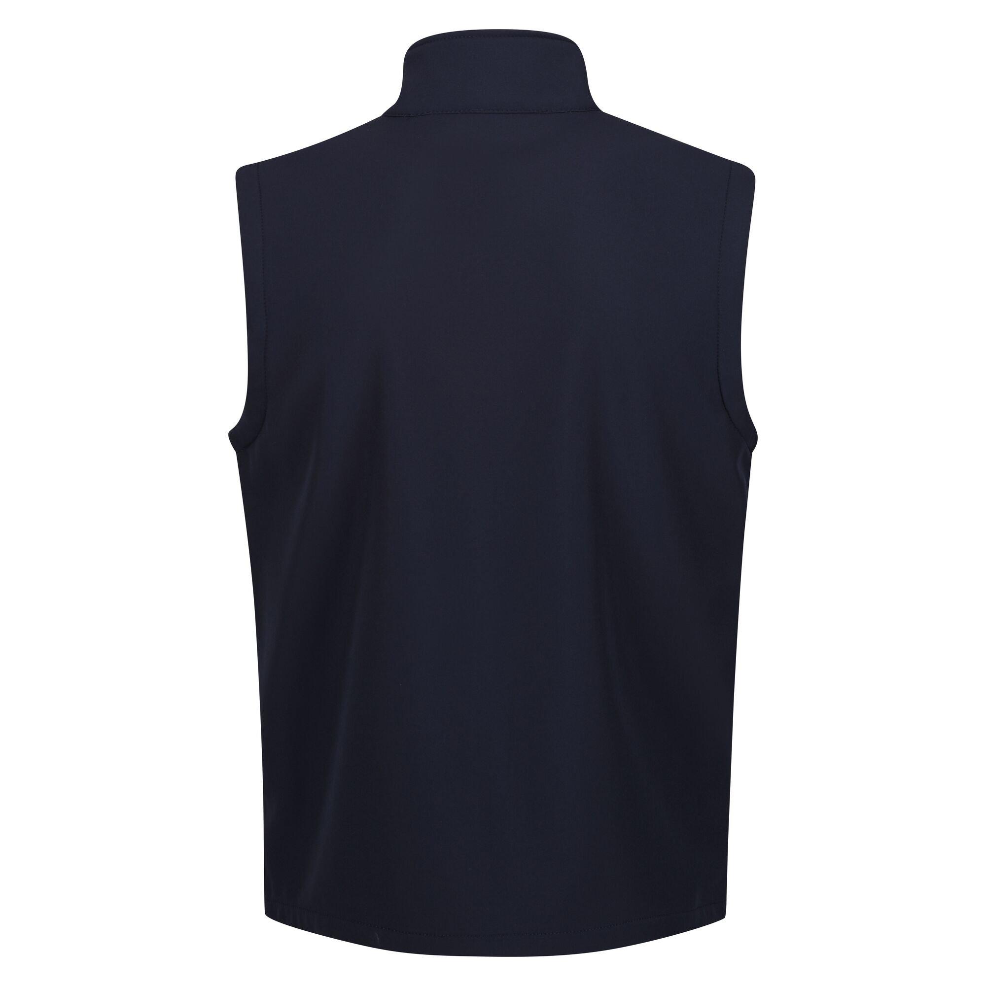 Navy - Regatta - Men's Bradwell III Water and Wind Resistant Softshell Gilet - 7