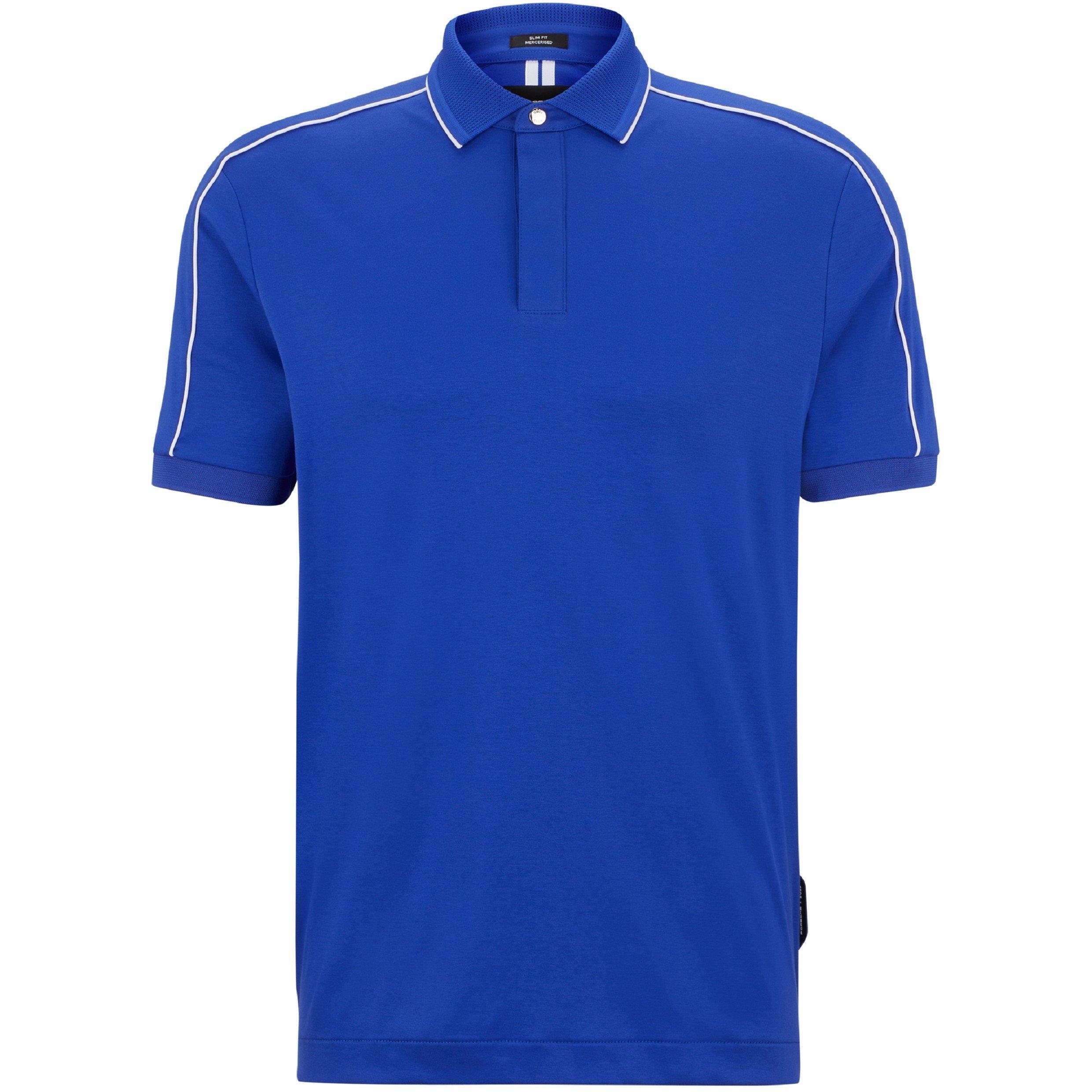 Bright Blue - Boss - Men's Penrose Ps Short Sleeve Polo Shirt