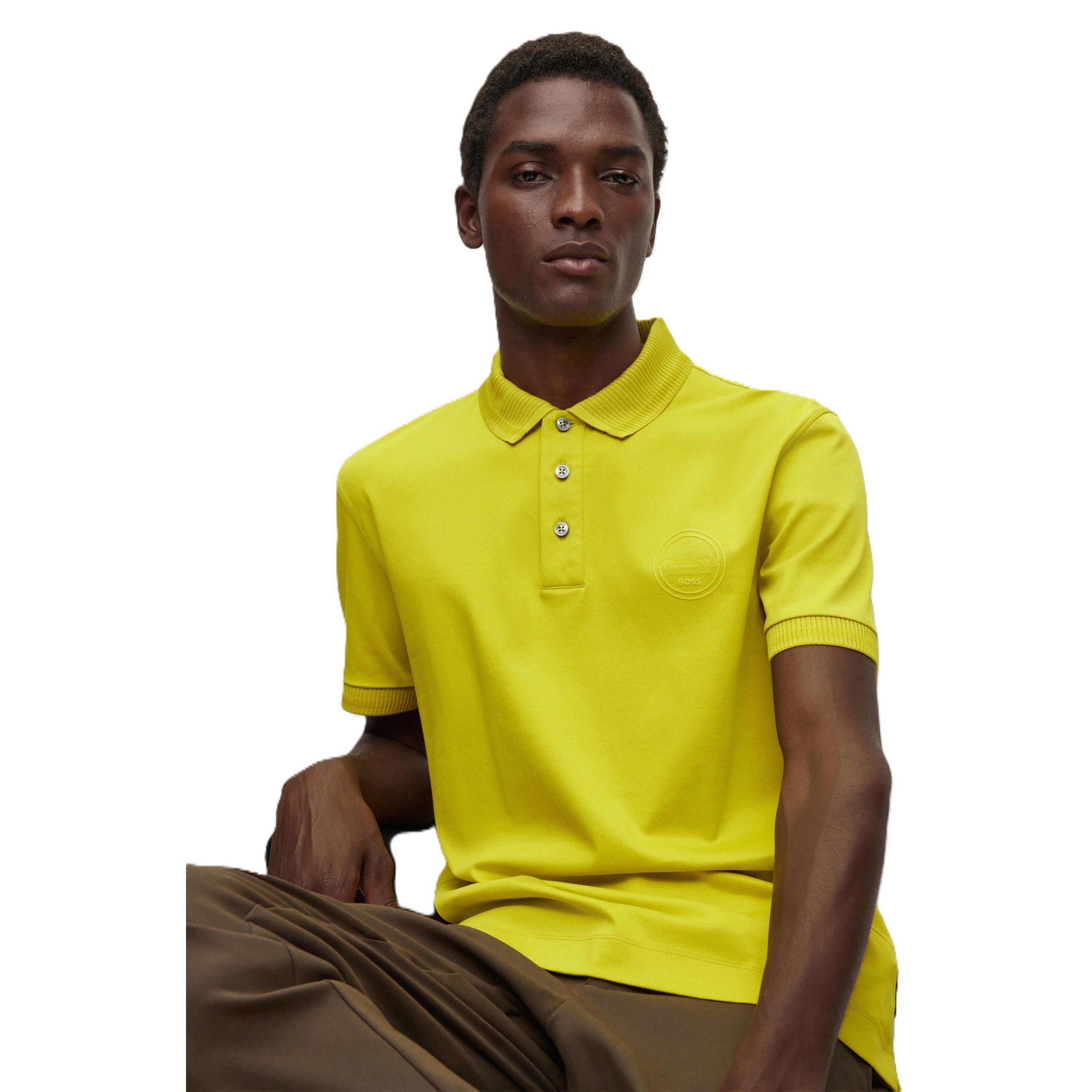 Green - Boss - Men's Phillipson Ps Short Sleeve Polo Shirt - 3