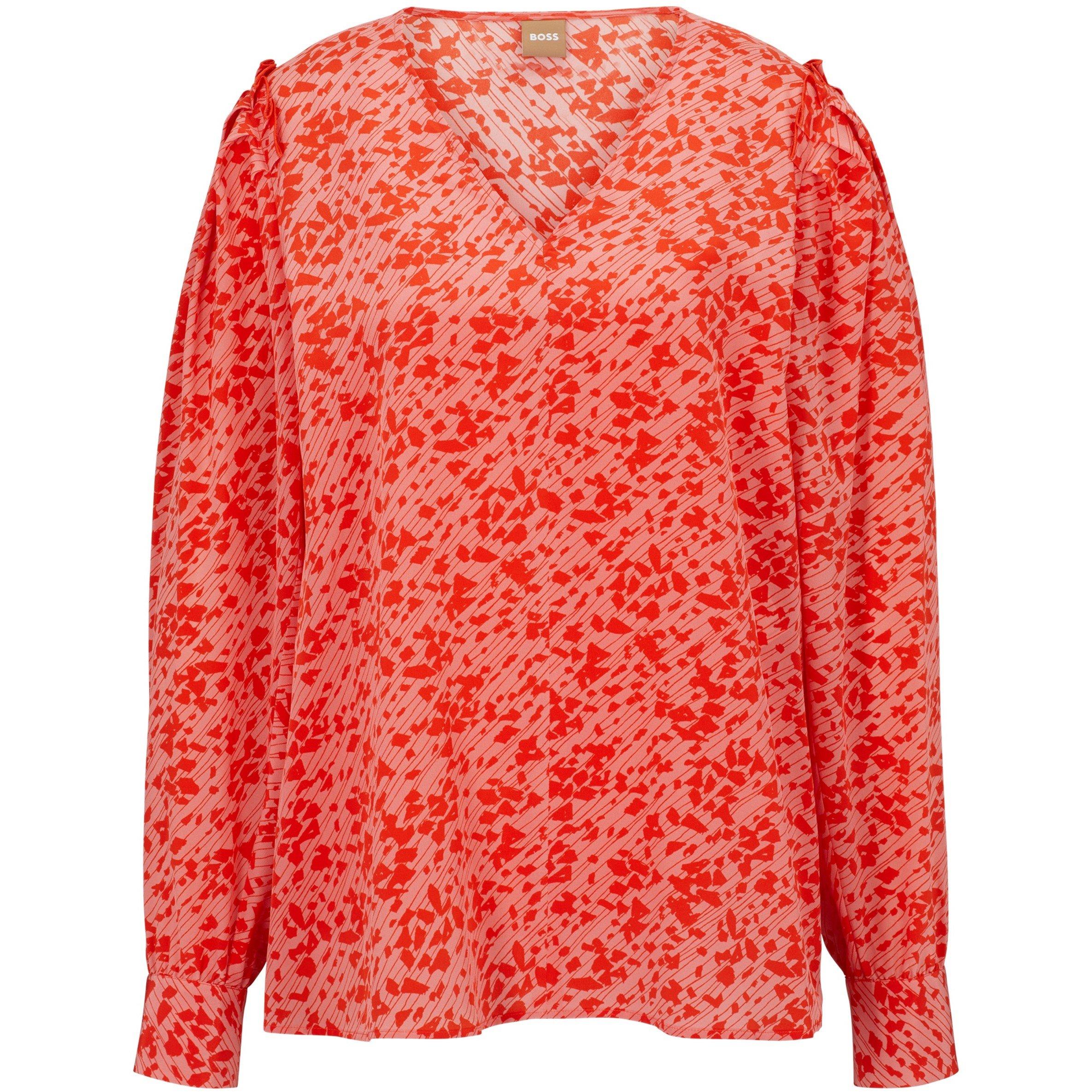 Boss Women's Baluta Long Sleeve Blouse - Miscellaneous - 8 (S)