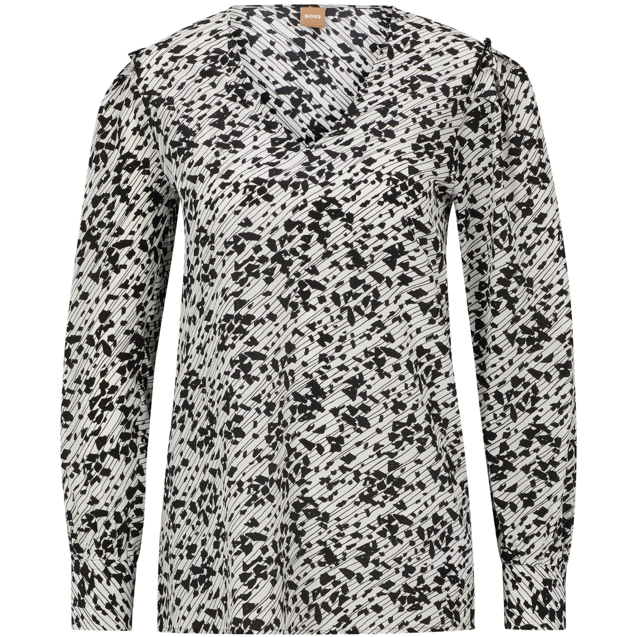 Boss Women's Baluta Long Sleeve Blouse - Miscellaneous - 6 (XS)