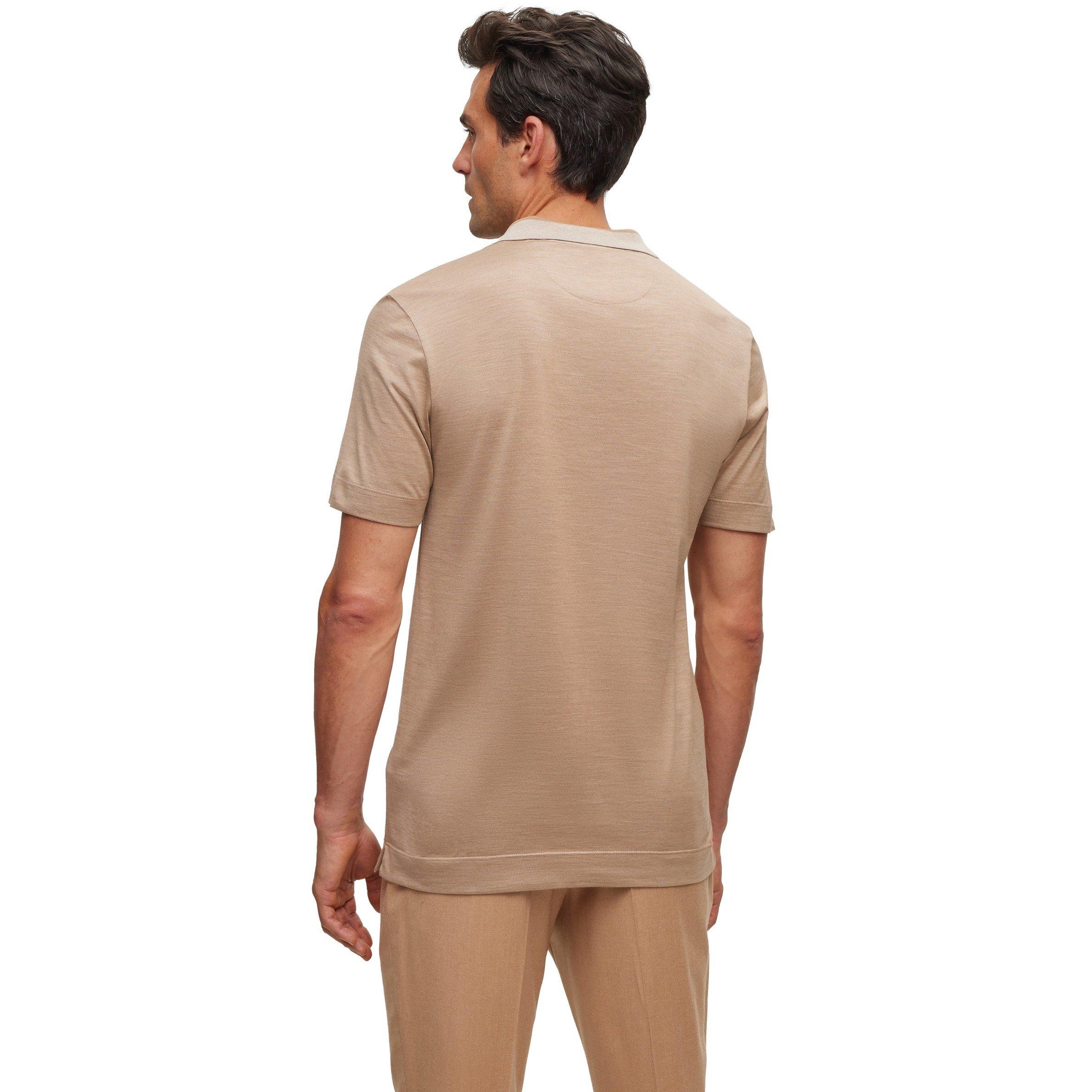 Beige - Boss - Men's Perry Short-Sleeve Polo - 2