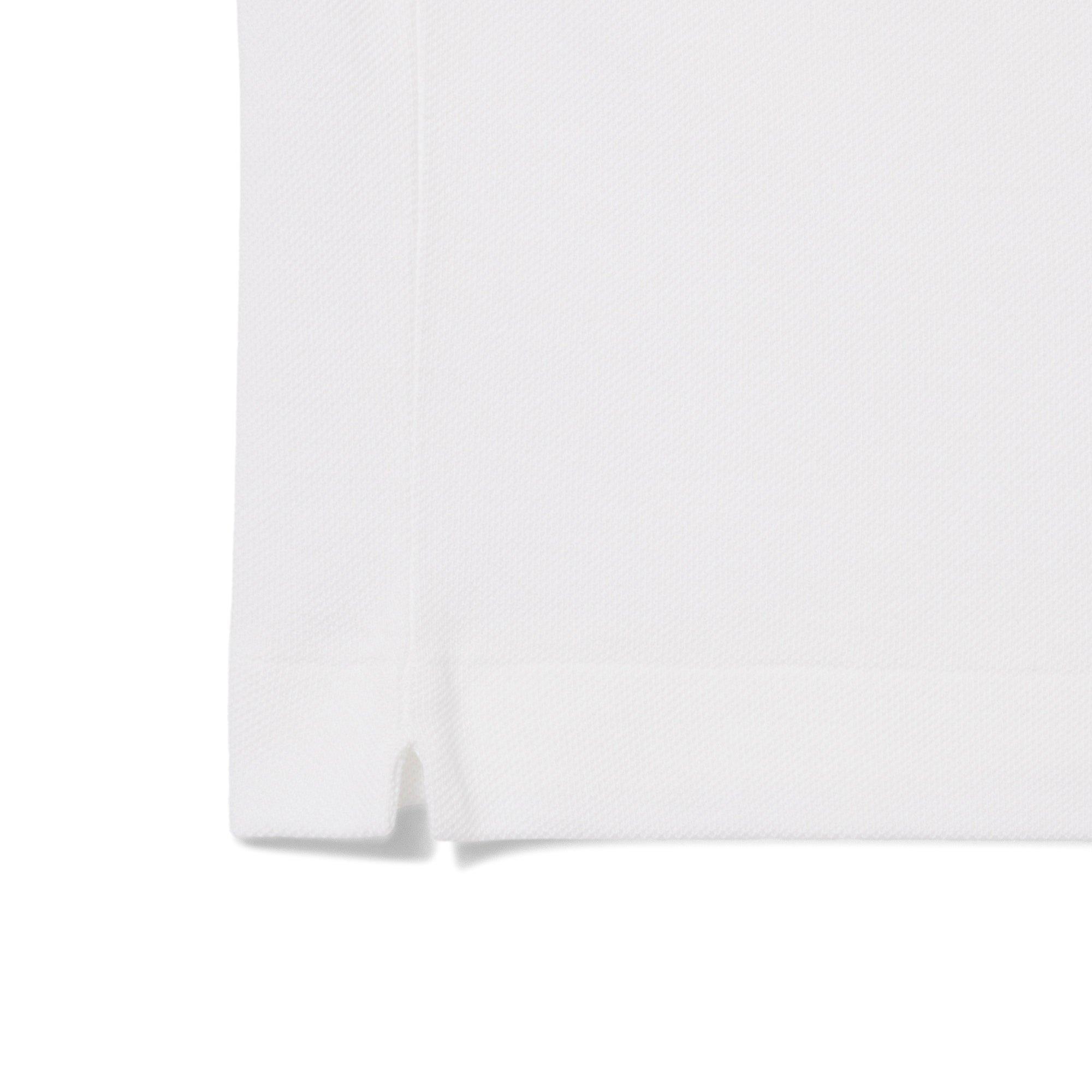 WHITE/GREEN - Lacoste - Classic Fit Pocket Accent L.12.12 Mens Polo Shirt - 3