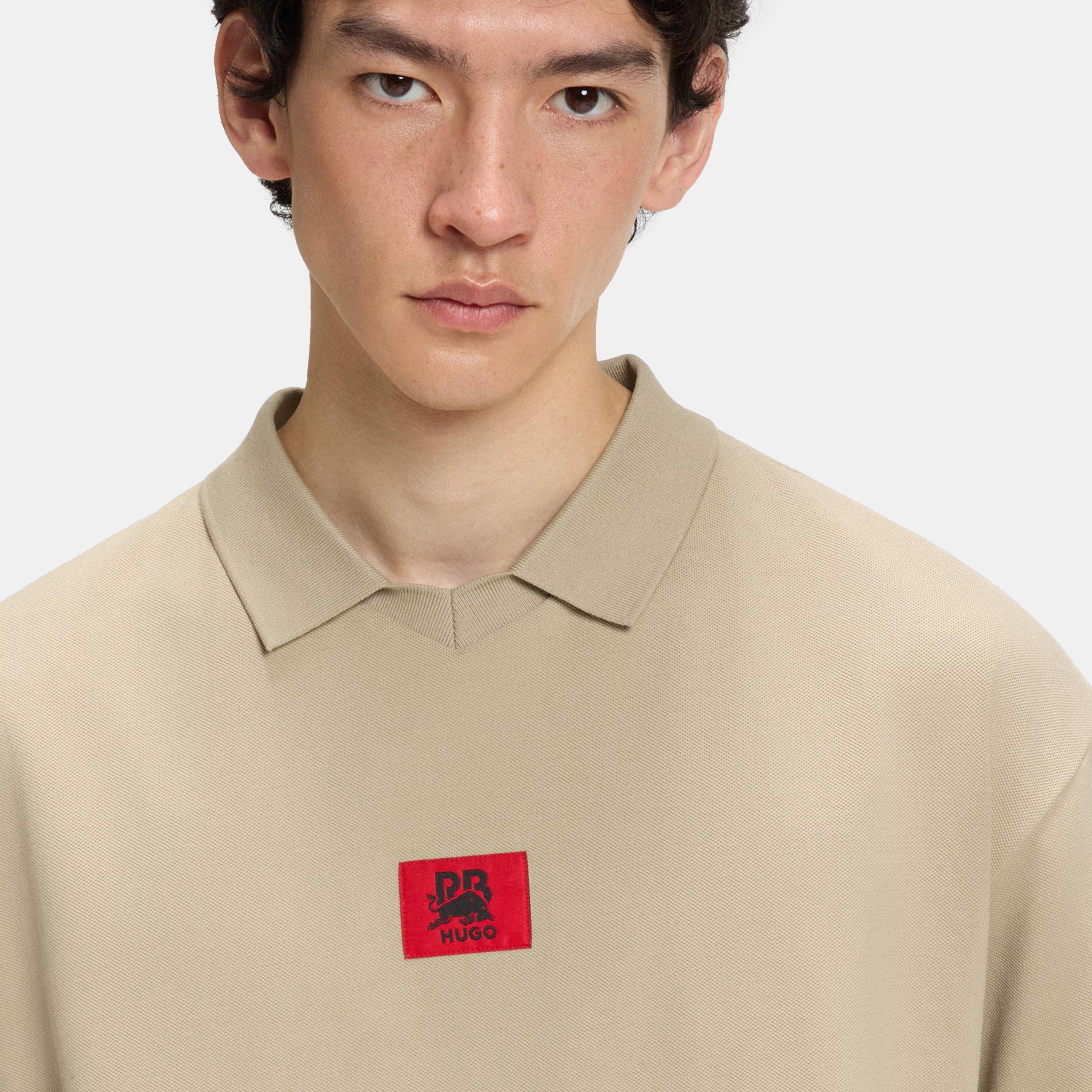 Beige 269 - Hugo x RB - x VCARB by Slawn Graphic Polo - 5