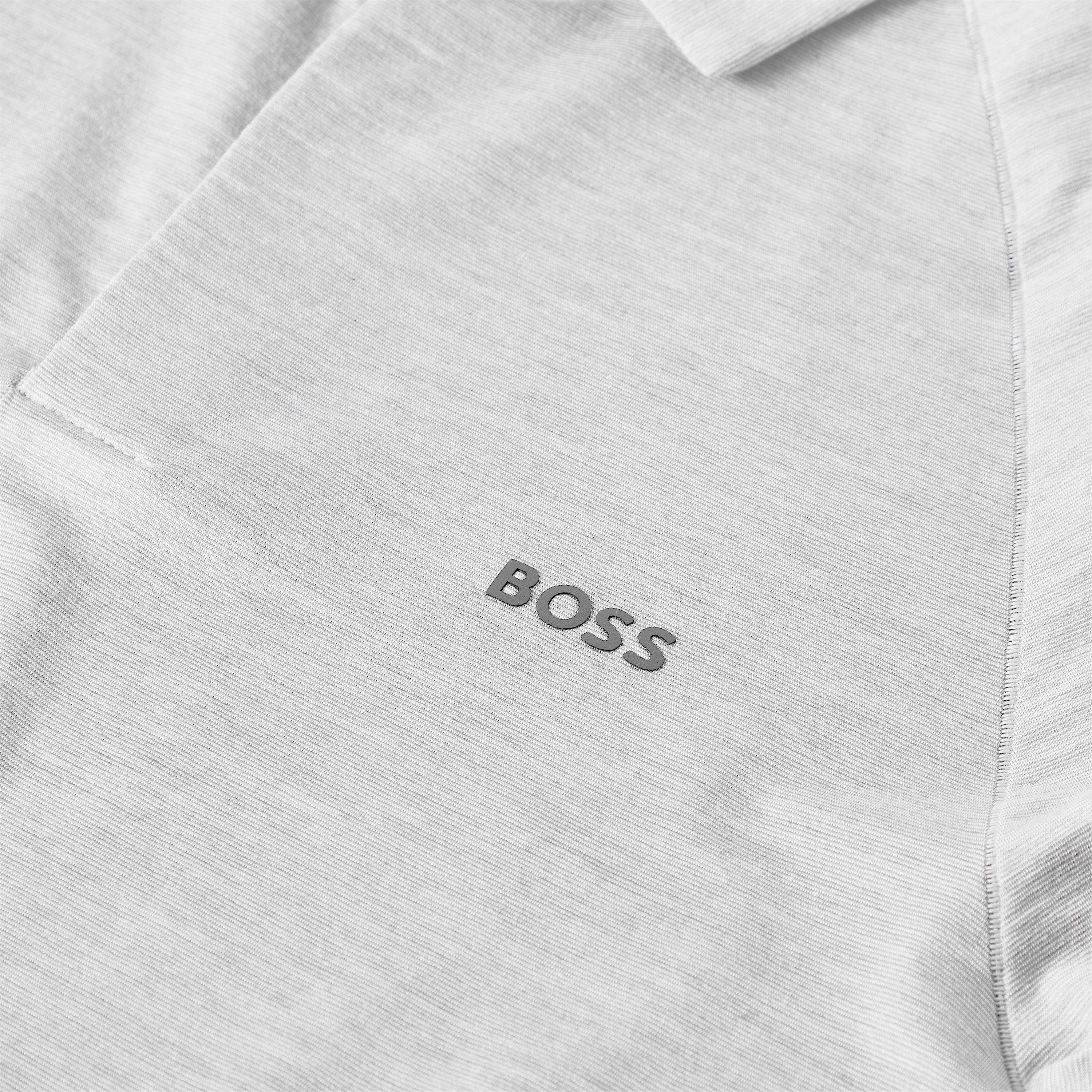 Open Grey - Boss - Boss Pl Tour Wool 10276309 01 Polo Shirt Mens - 3