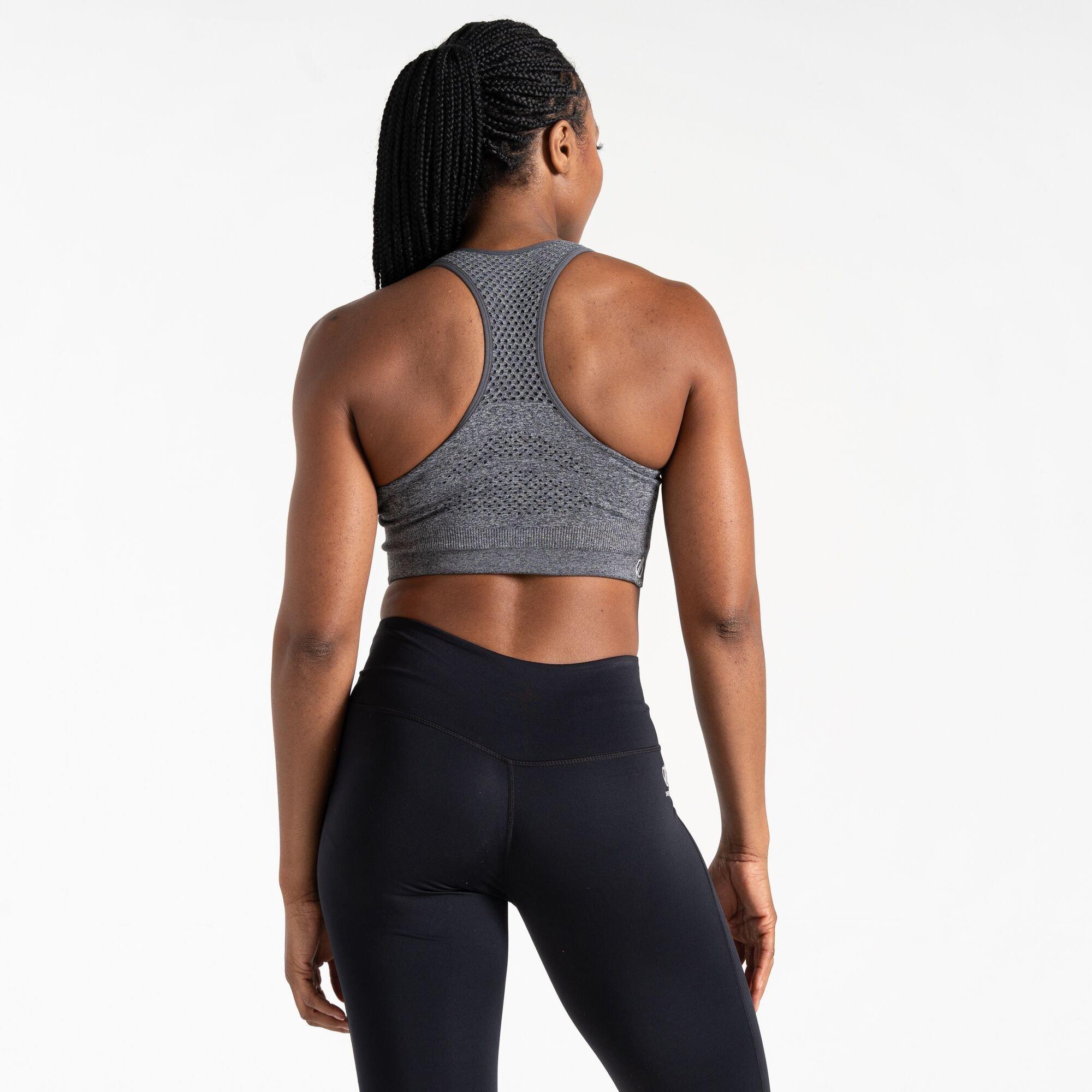 Ebony/Ebony - Dare 2b - Women's Medium Impact Sports Bra - 3