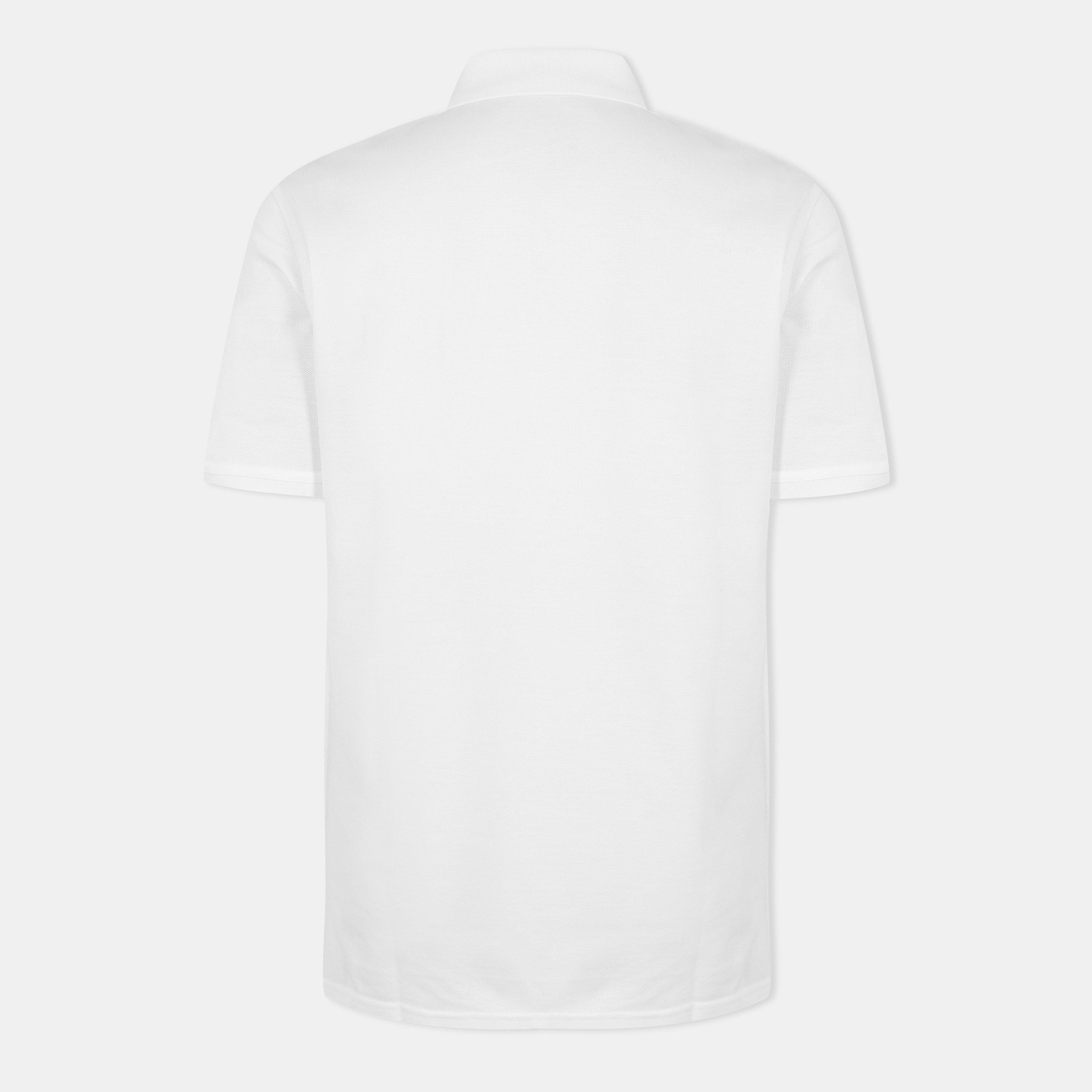 White - GIVENCHY - Men's GIV Pocket Logo Short Sleeve Polo Shirt - 2
