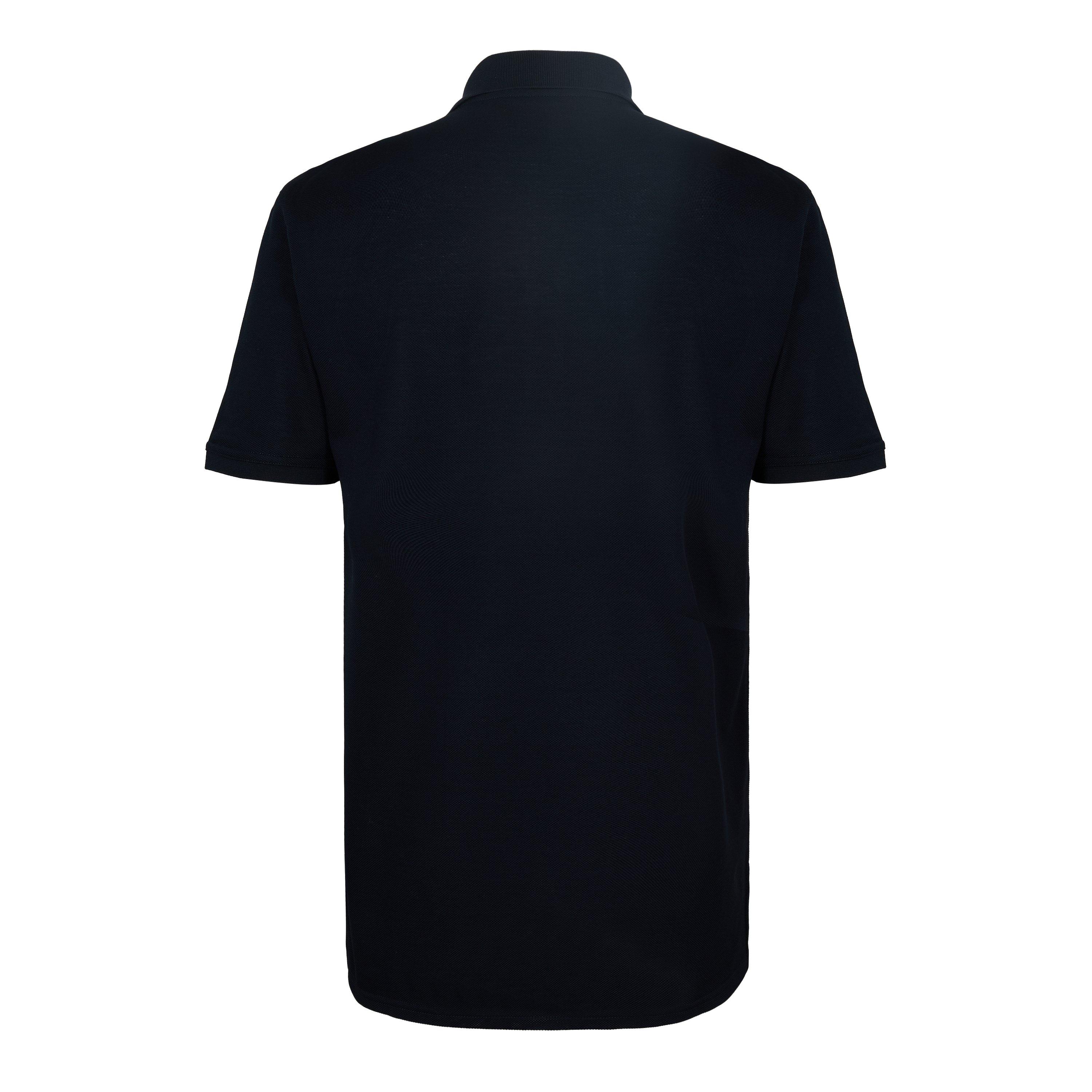 Navy - GIVENCHY - Men's GIV Pocket Logo Short Sleeve Polo Shirt - 2
