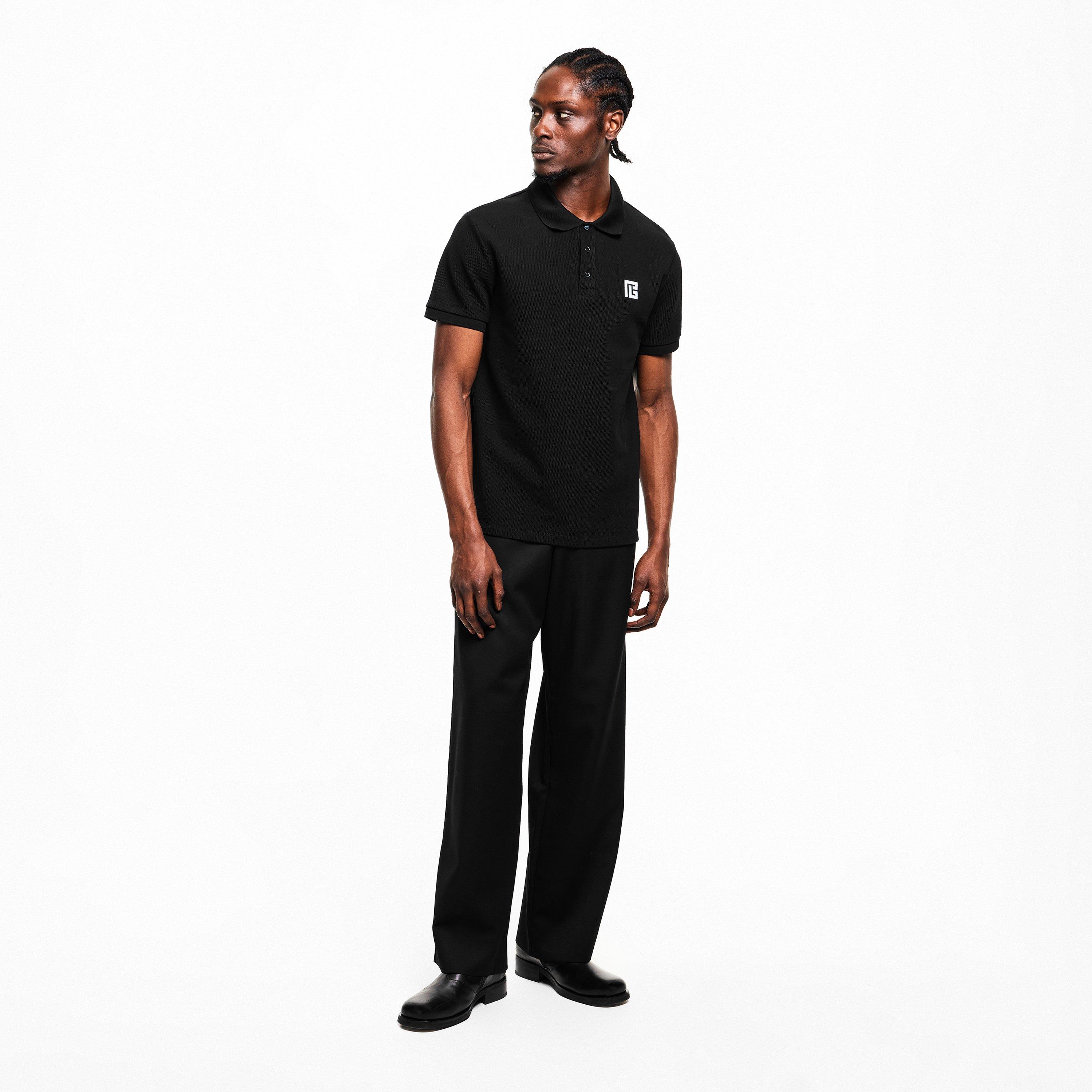 Black - Balmain - Balmain PB Polo Sn62 - 5