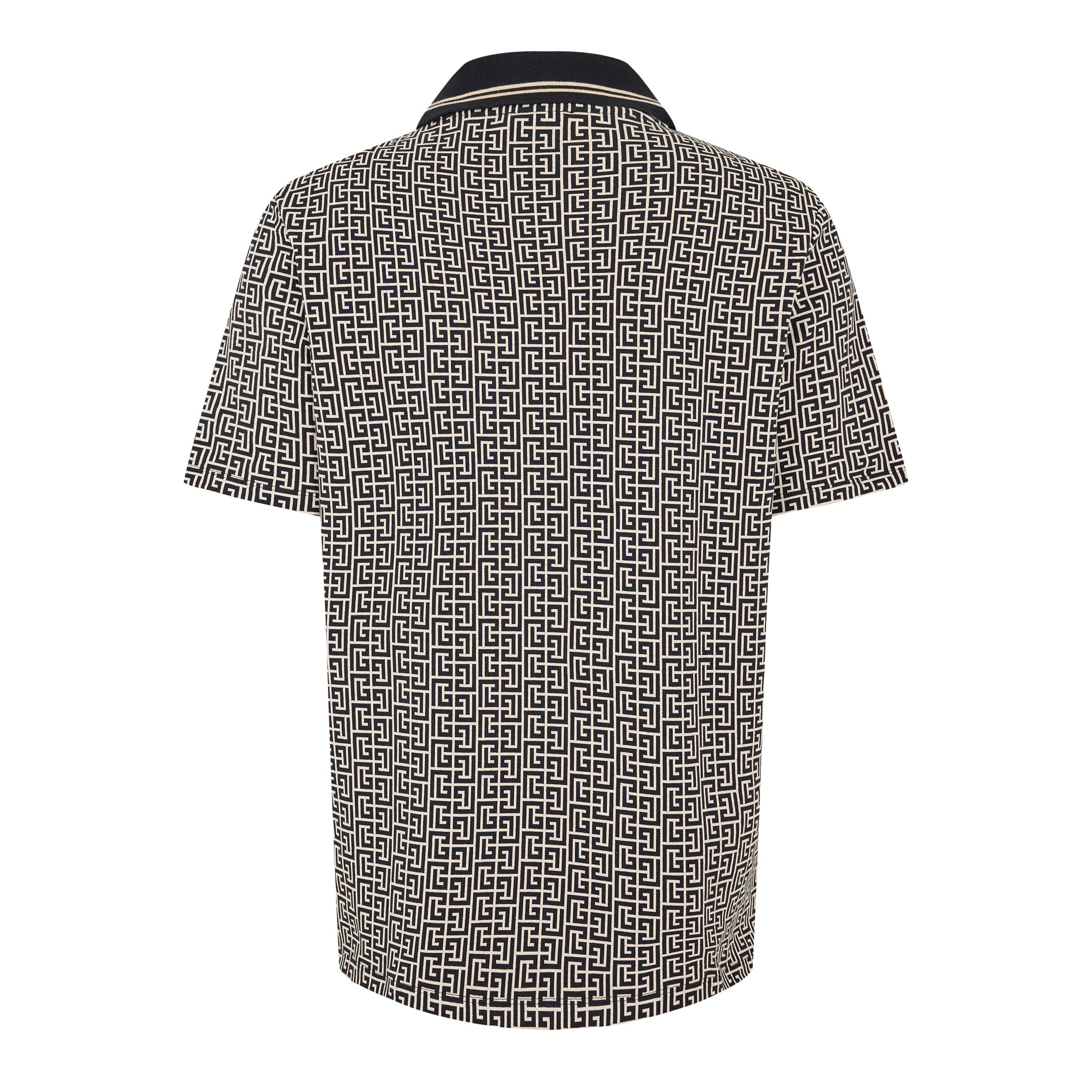 Black/Ivory - Balmain - Balmain Mono Polo Sn62 - 2