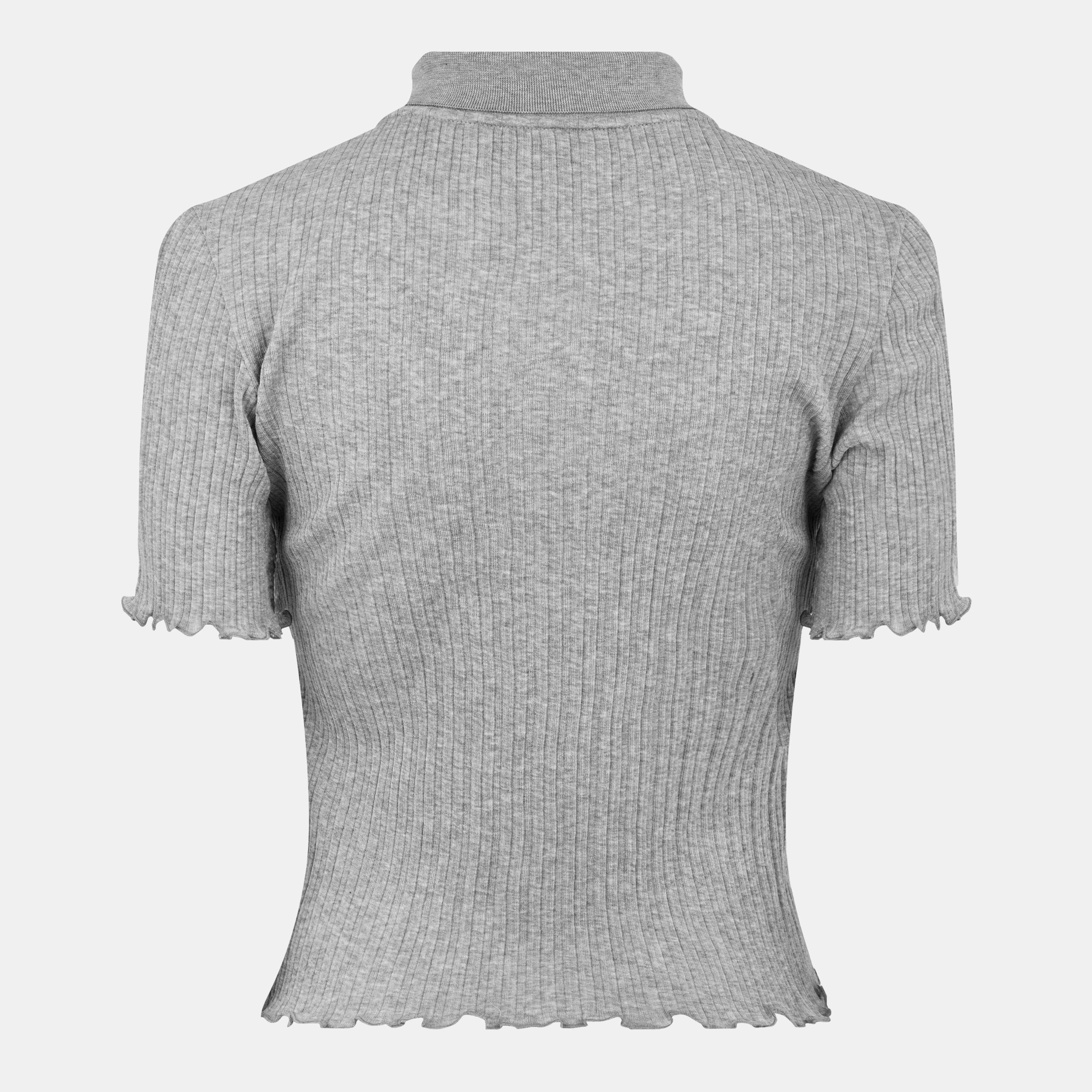 Stone - Fendi - Cropped Polo Shirt - 2