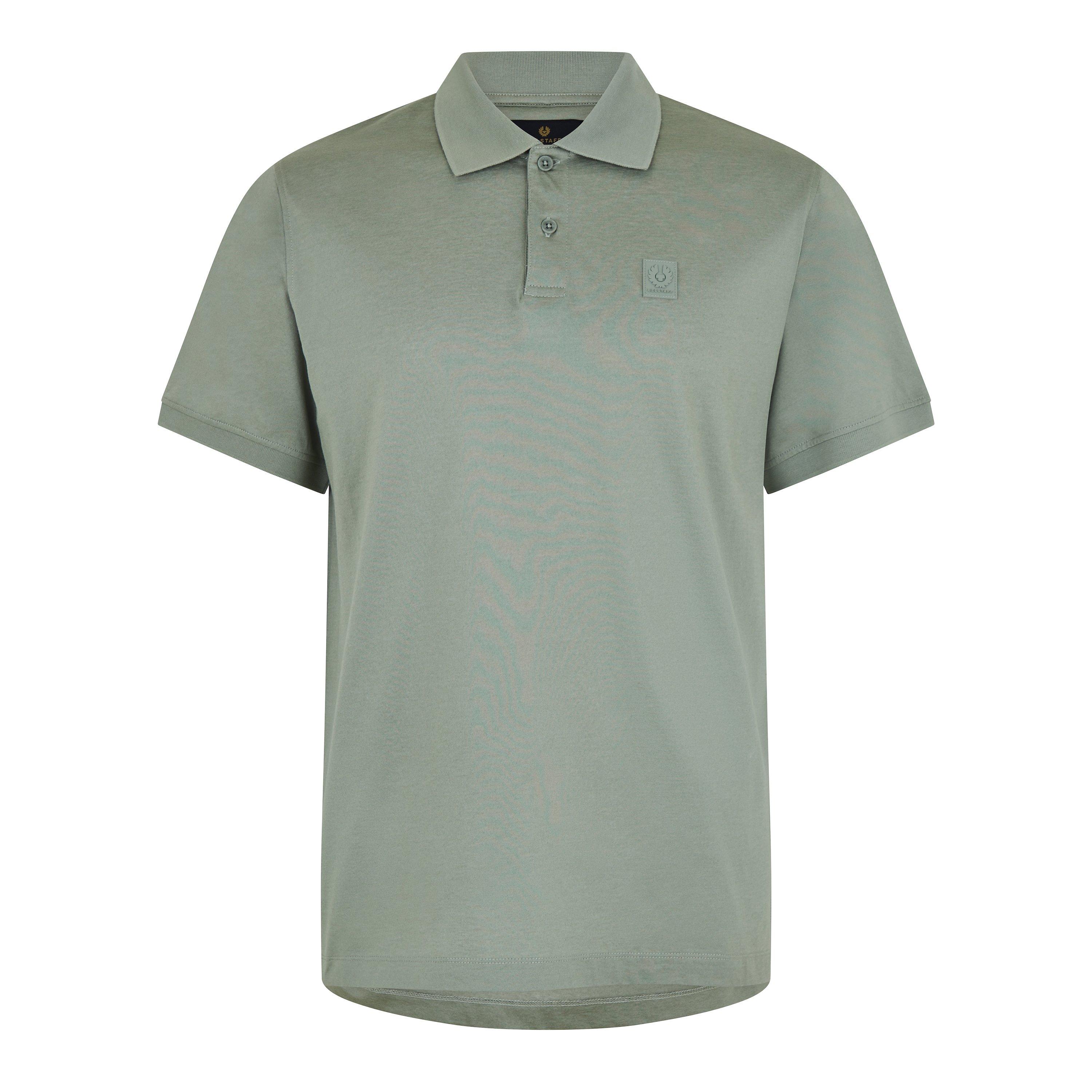 Belstaff Men's Steel Short Sleeve Polo Shirt - Lichen - L