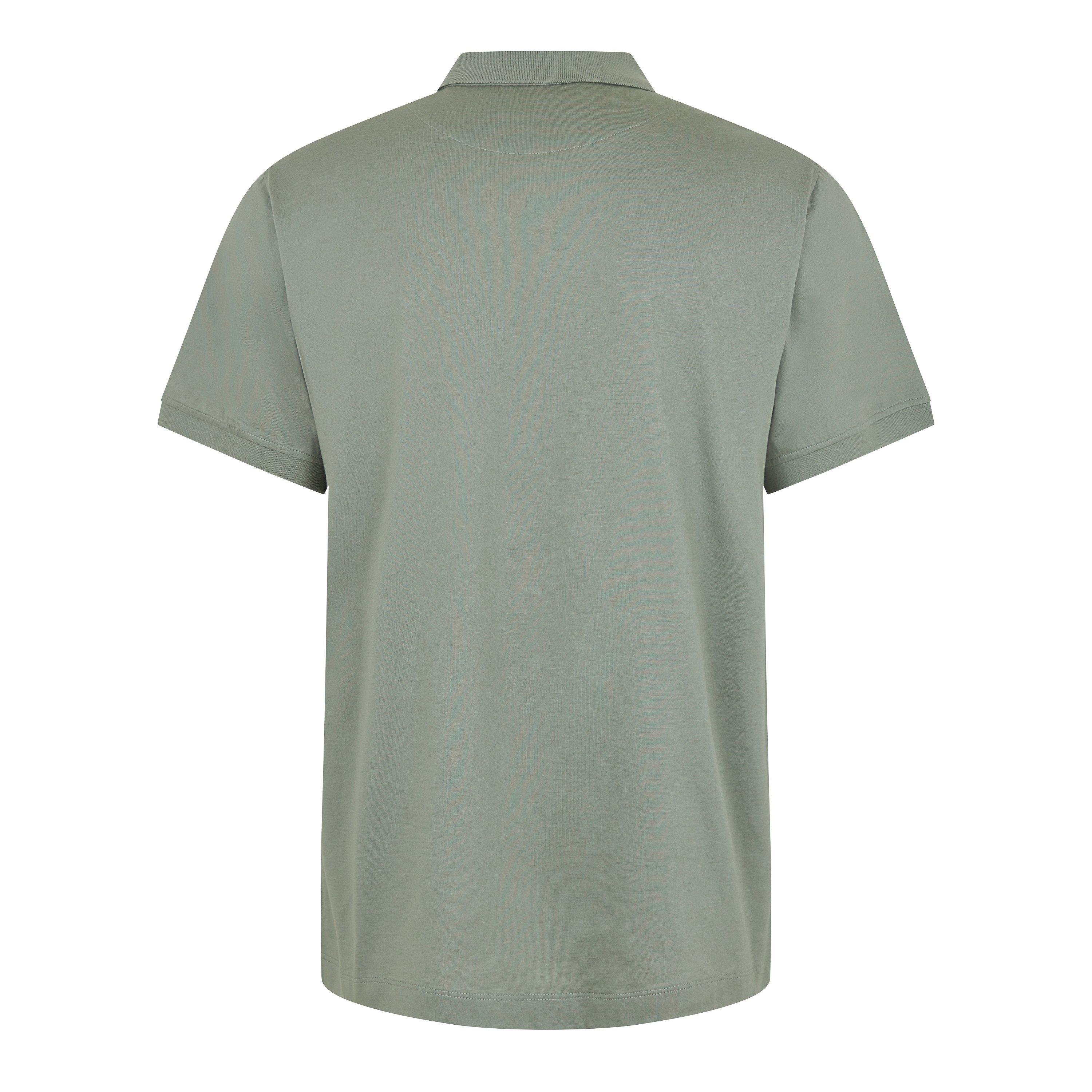 Lichen - Belstaff - Men's Steel Short Sleeve Polo Shirt - 2