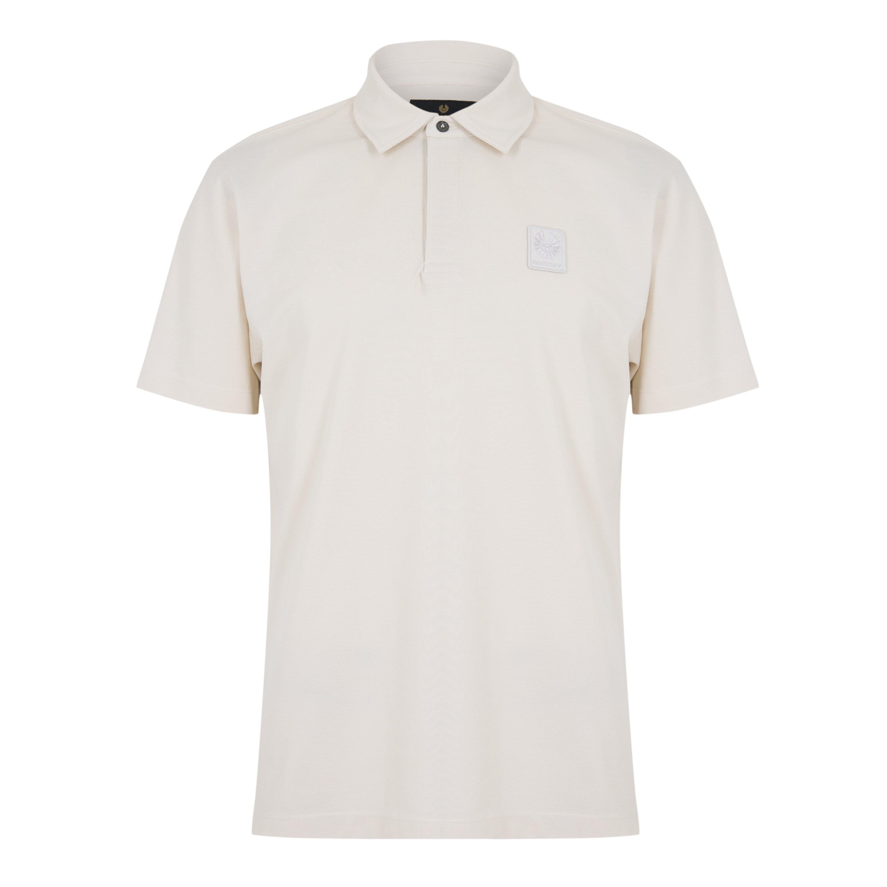 Belstaff Men's Curator P Short Sleeve Polo Shirt - Silver Birch - S