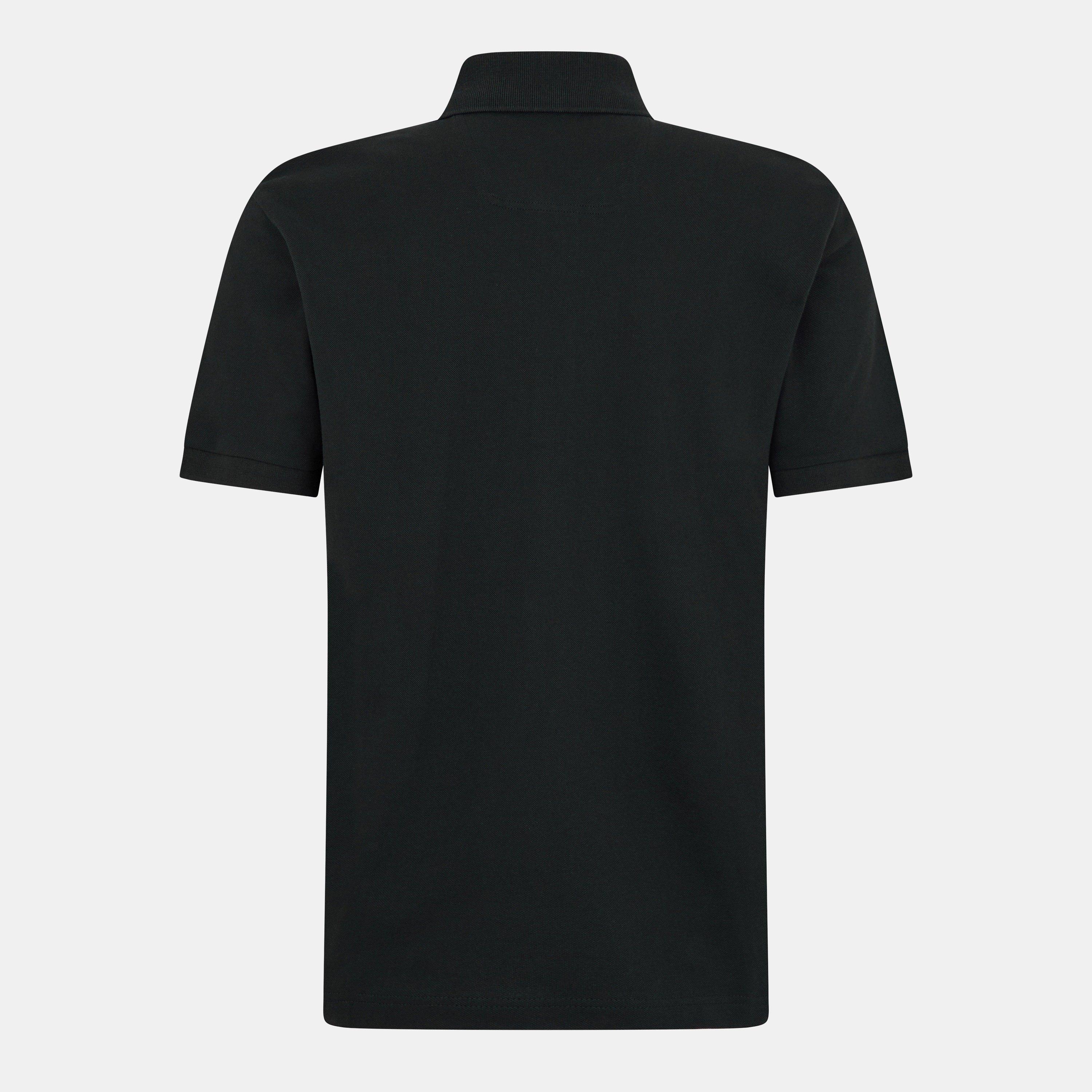 Black - Boss - Men's Logo Polo Shirt, Iconic Logo Placement - 2