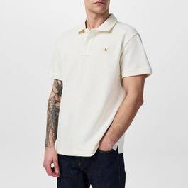 Calvin Klein Jeans WOVEN LABEL POLO