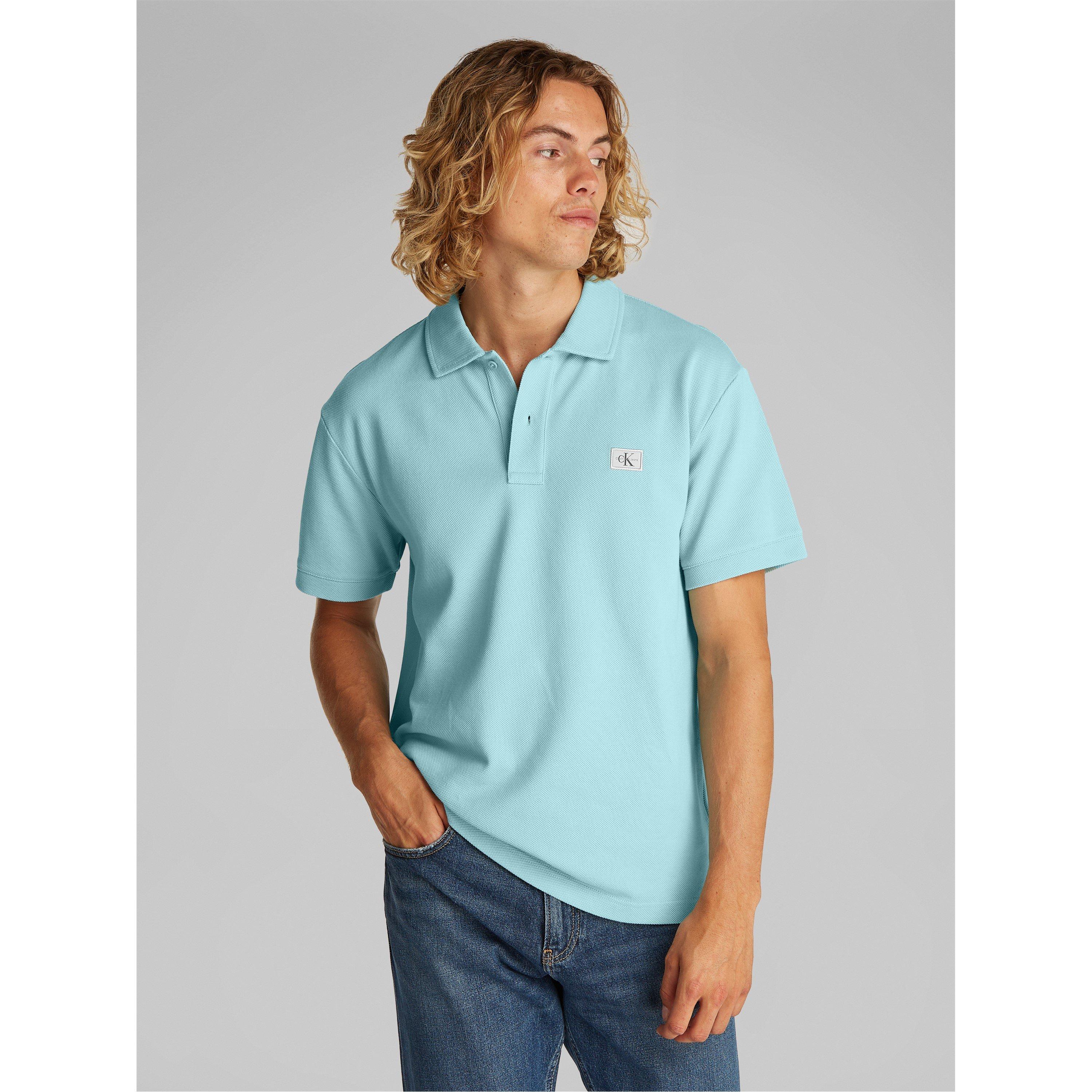 Fresh Mint - Calvin Klein Jeans - Men's Short-Sleeve Polo Shirt - 2