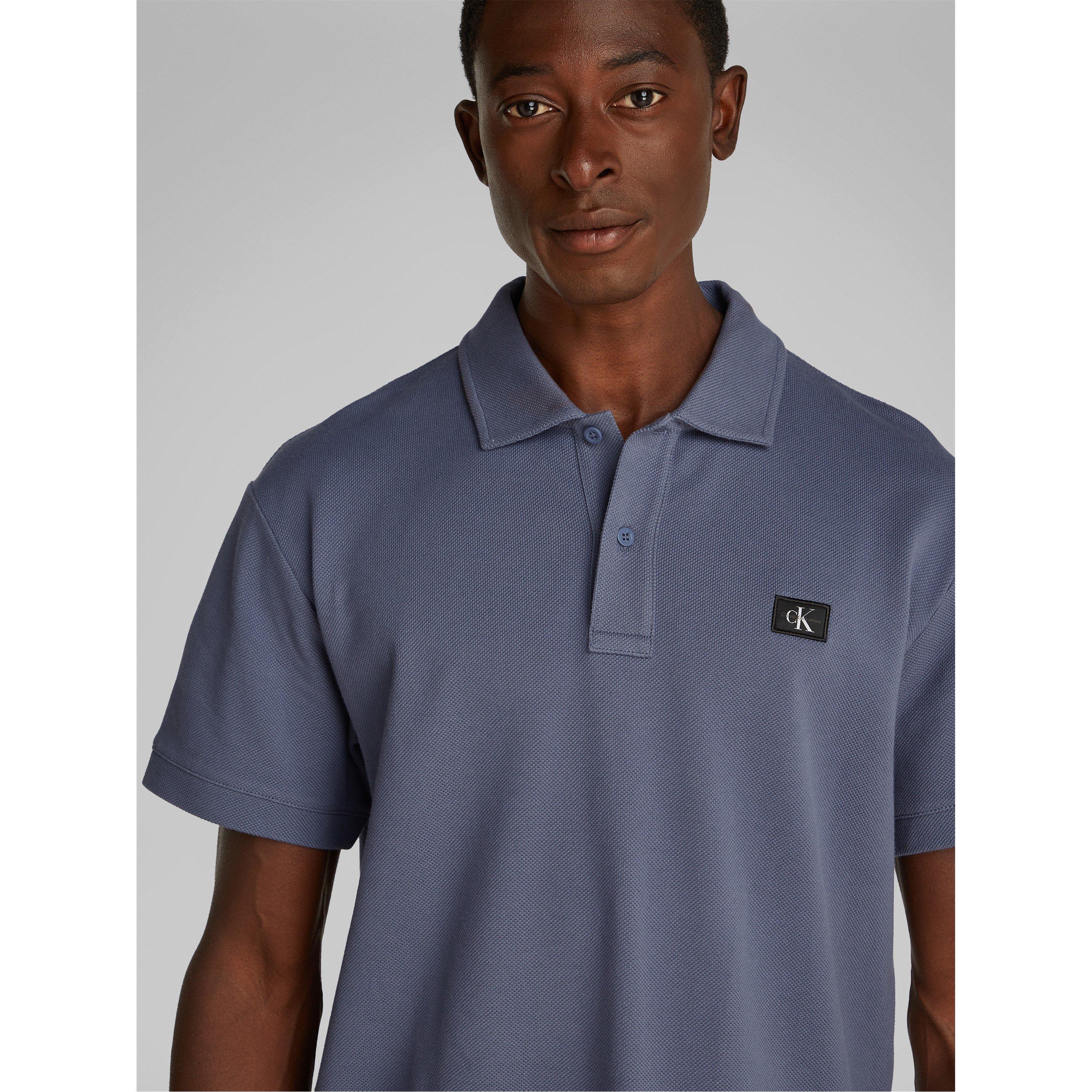 Grisaille - Calvin Klein Jeans - Men's Short-Sleeve Polo Shirt - 3