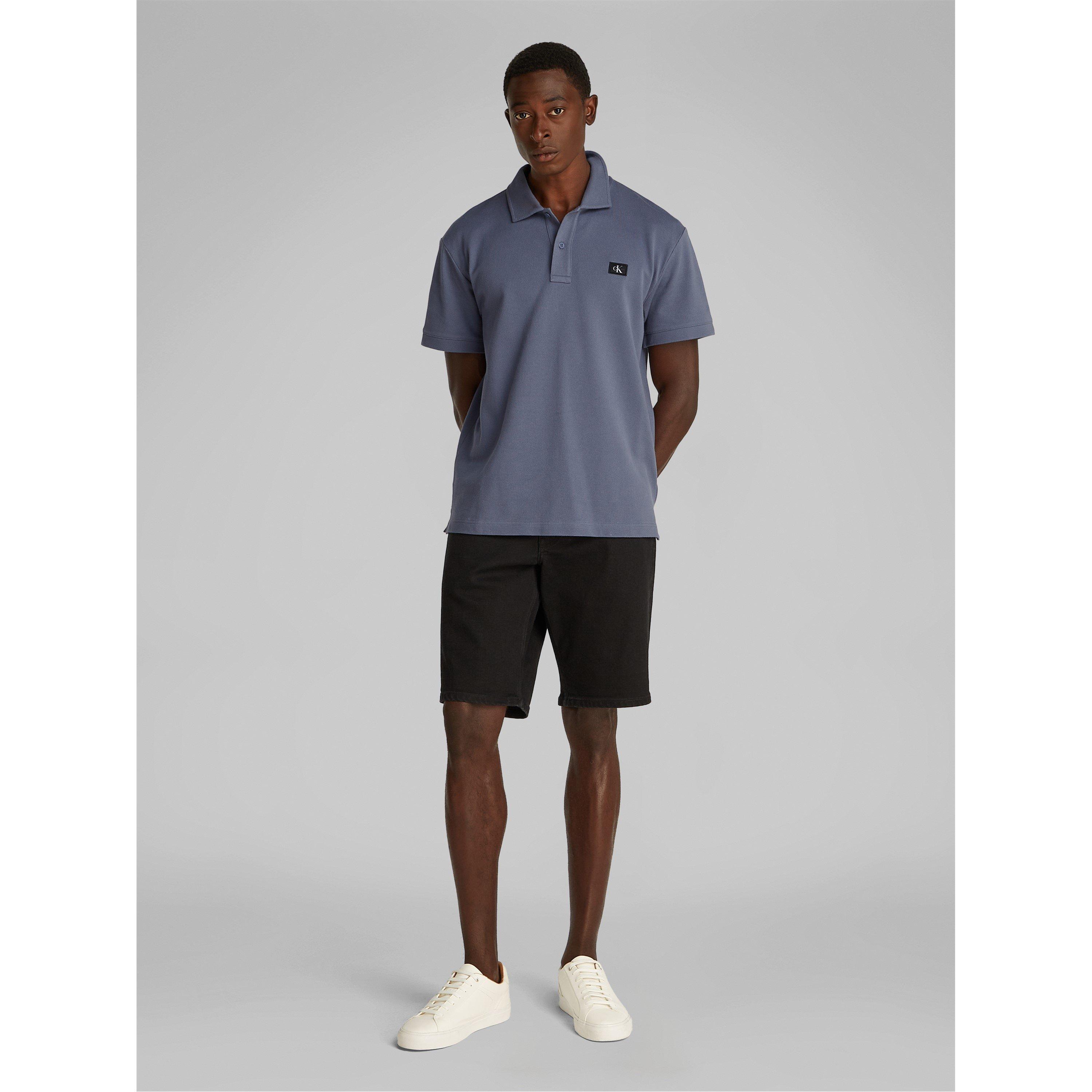 Grisaille - Calvin Klein Jeans - Men's Short-Sleeve Polo Shirt - 4
