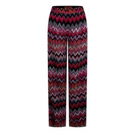 Missoni Crochet Knit Straight Trousers