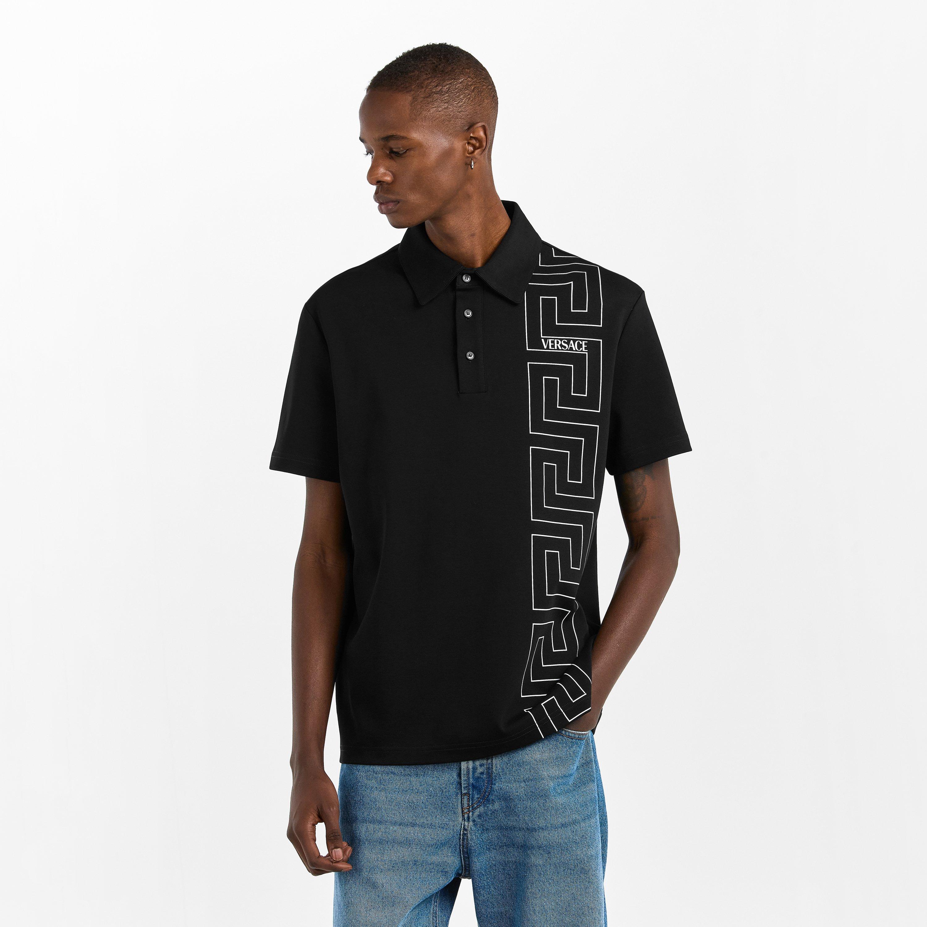 Black 2B020 - Versace - Versace Grec Tp Polo Sn00 - 3