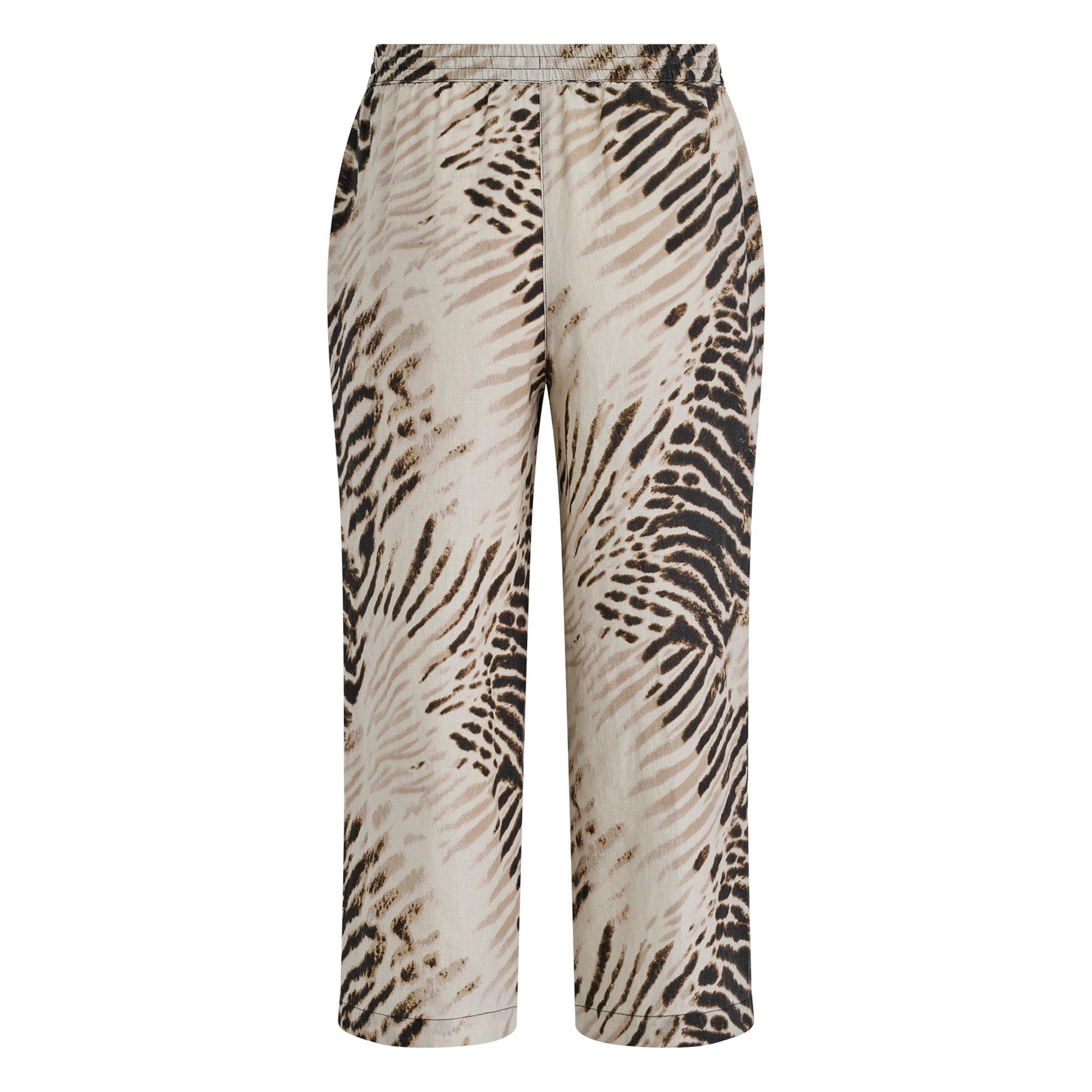 Brushed Sandbed - DKNY - Women's Straight Leg Trousers - 2