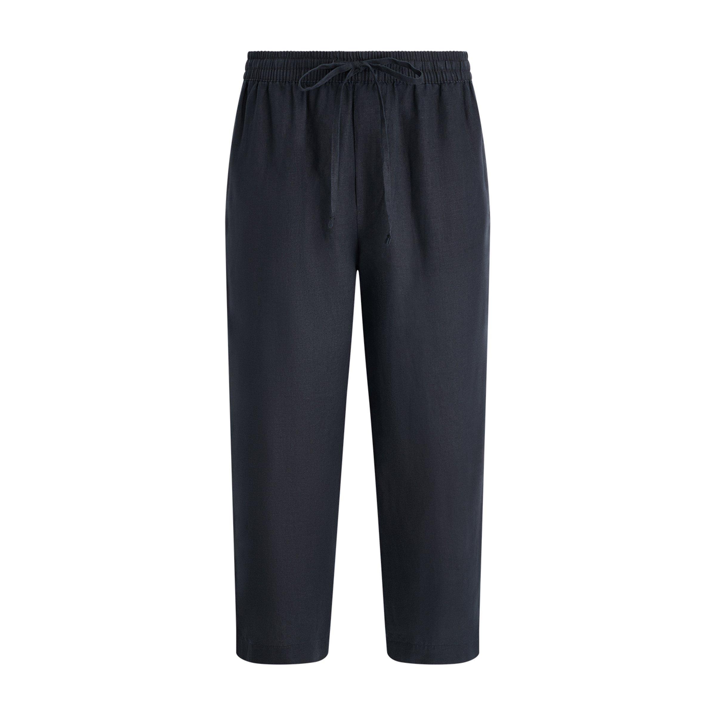 DKNY Women's Straight Leg Trousers - Black