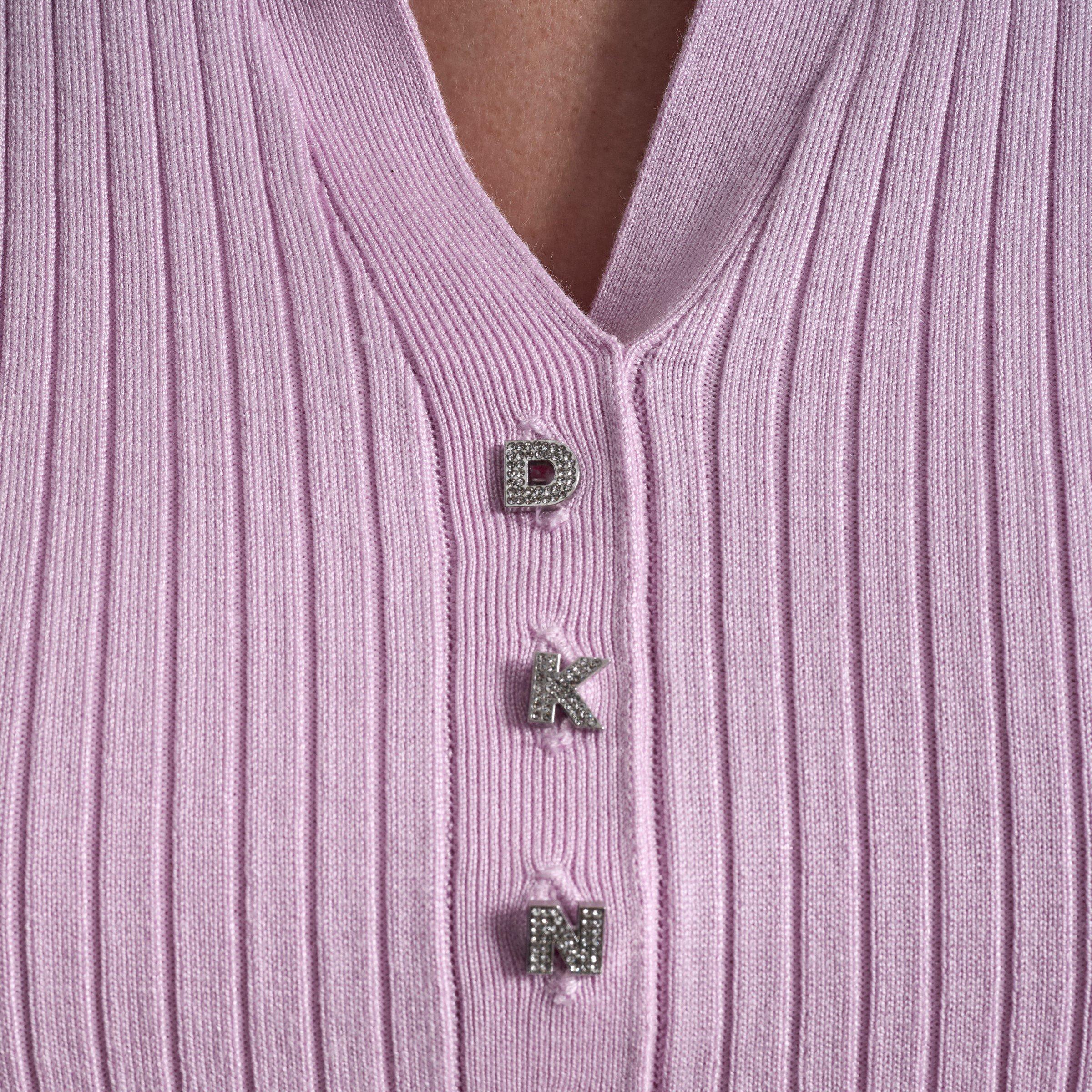 Pink Lavendar - DKNY - DKNY Dmt Bttn Polo Ld62 - 6