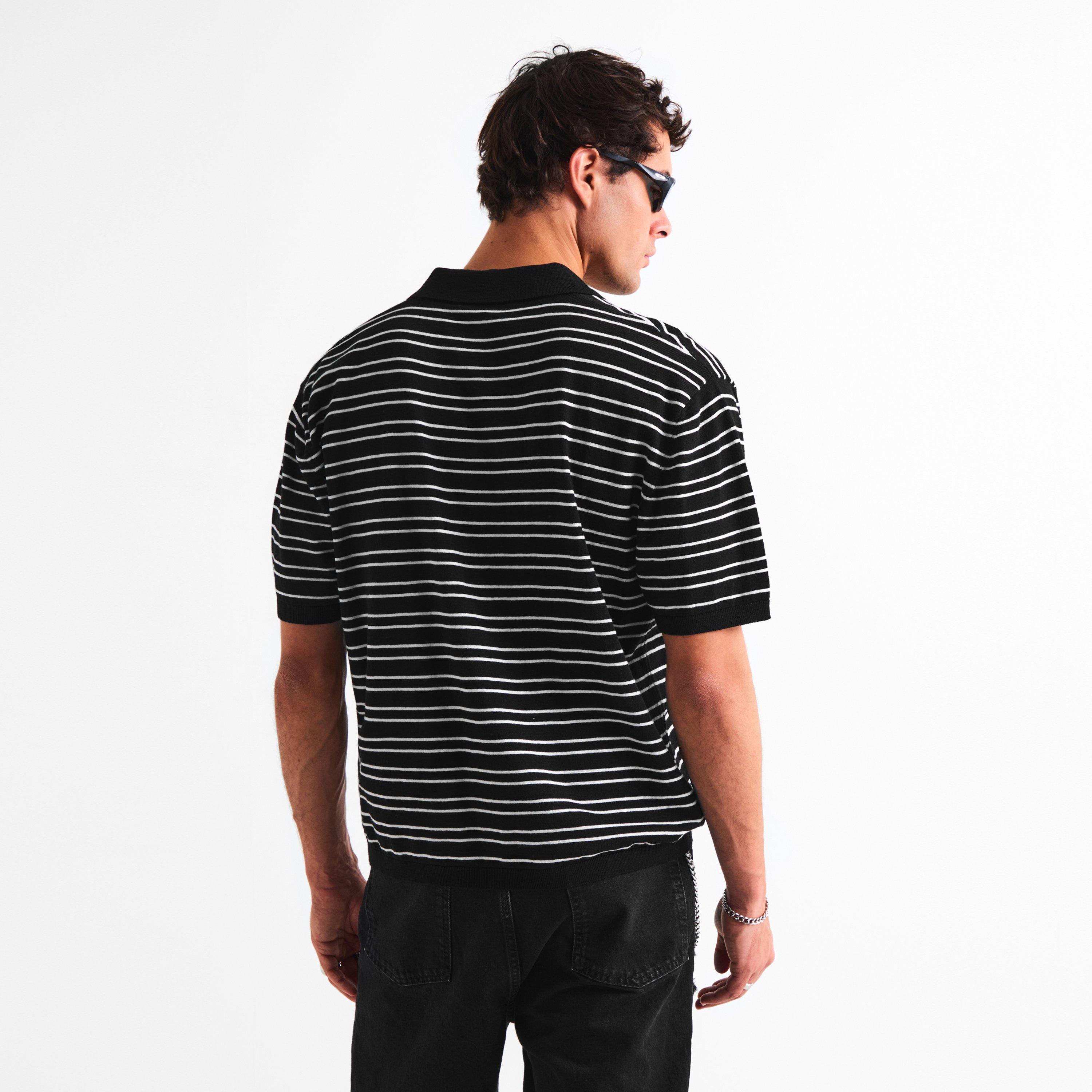 Jet Black - Represent - Men's Cali Polo Short Sleeve Shirt - 4